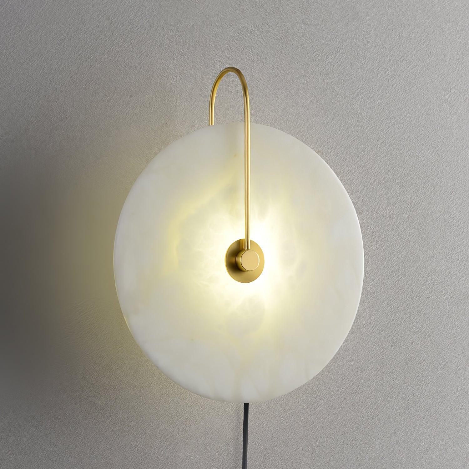 Ceraeyra Alabaster Globe Wall Light - Letslighting