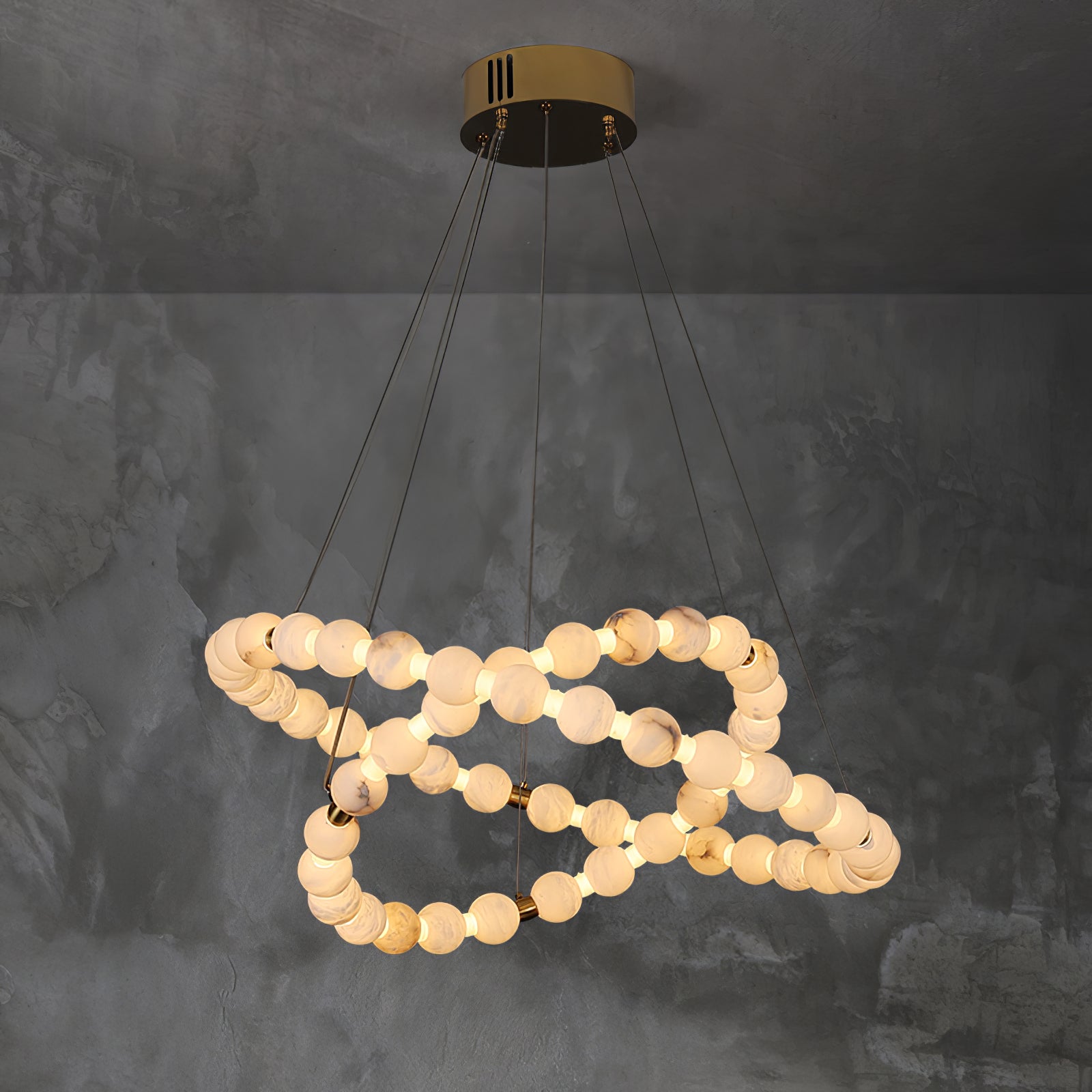 Orion Modern Alabaster Pendant Light