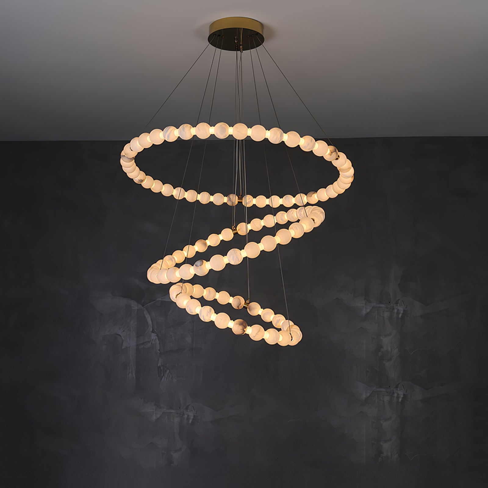Orion Modern Alabaster Pendant Light