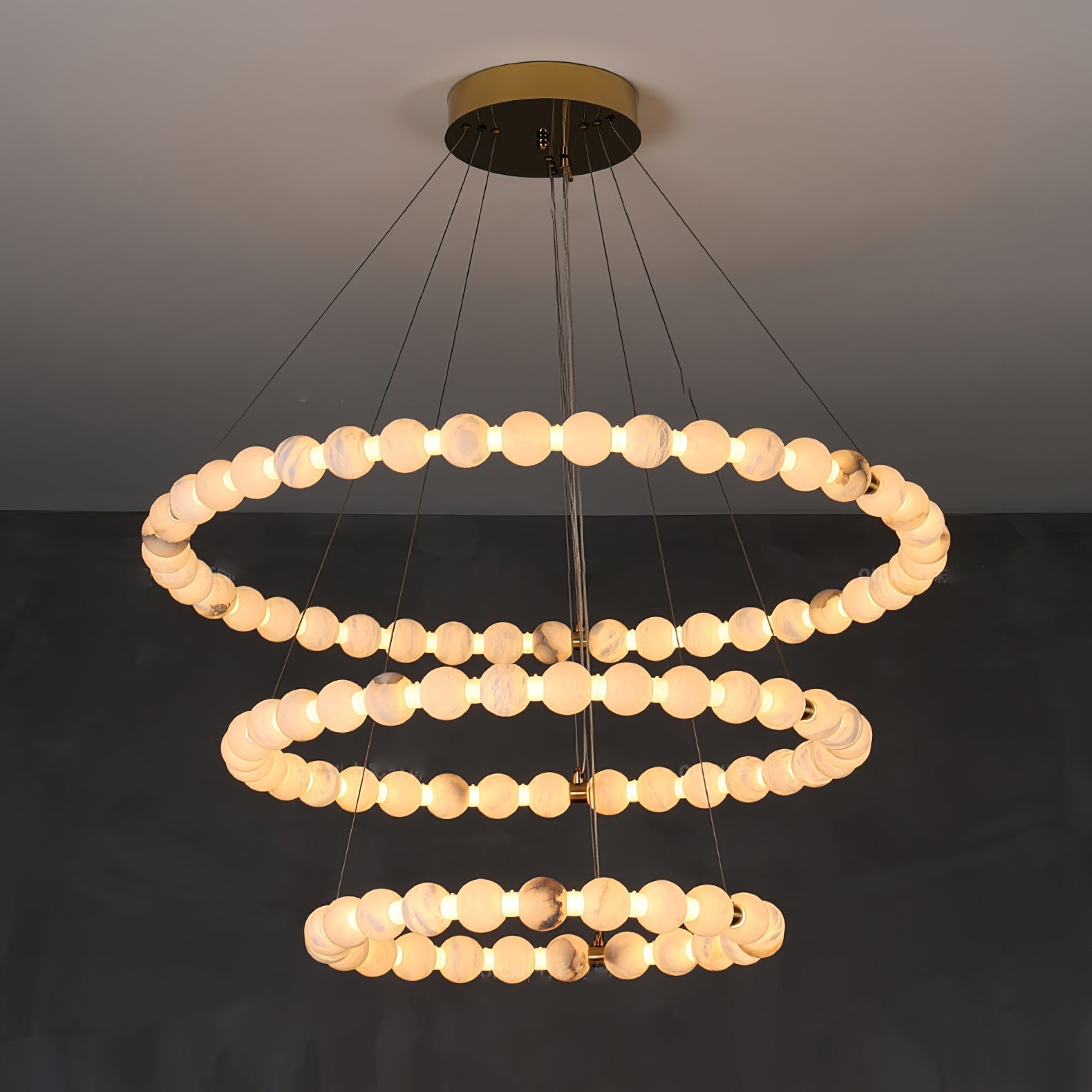 Orion Modern Alabaster Pendant Light