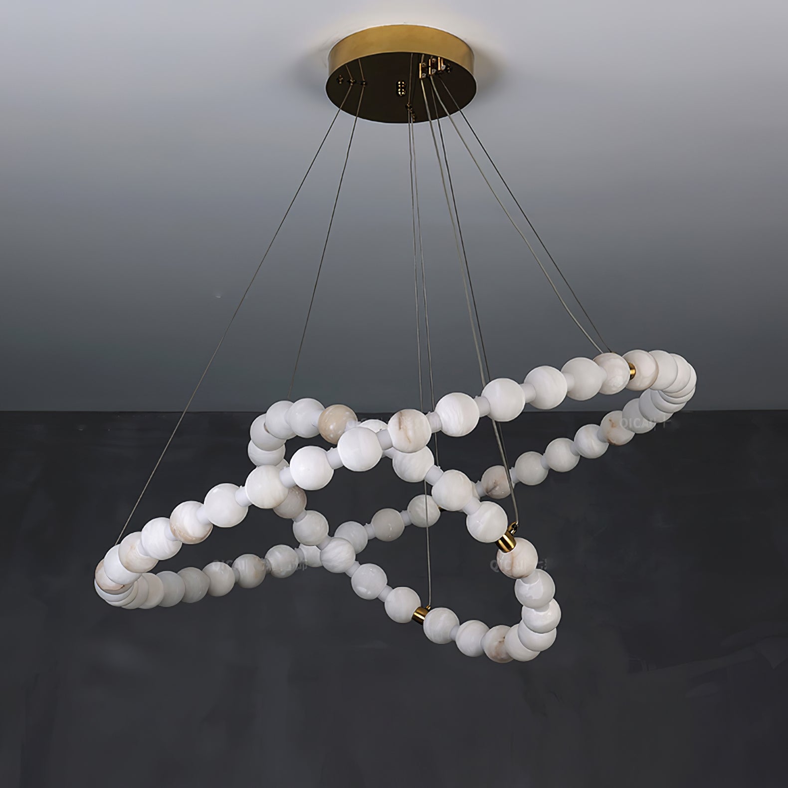Orion Modern Alabaster Pendant Light