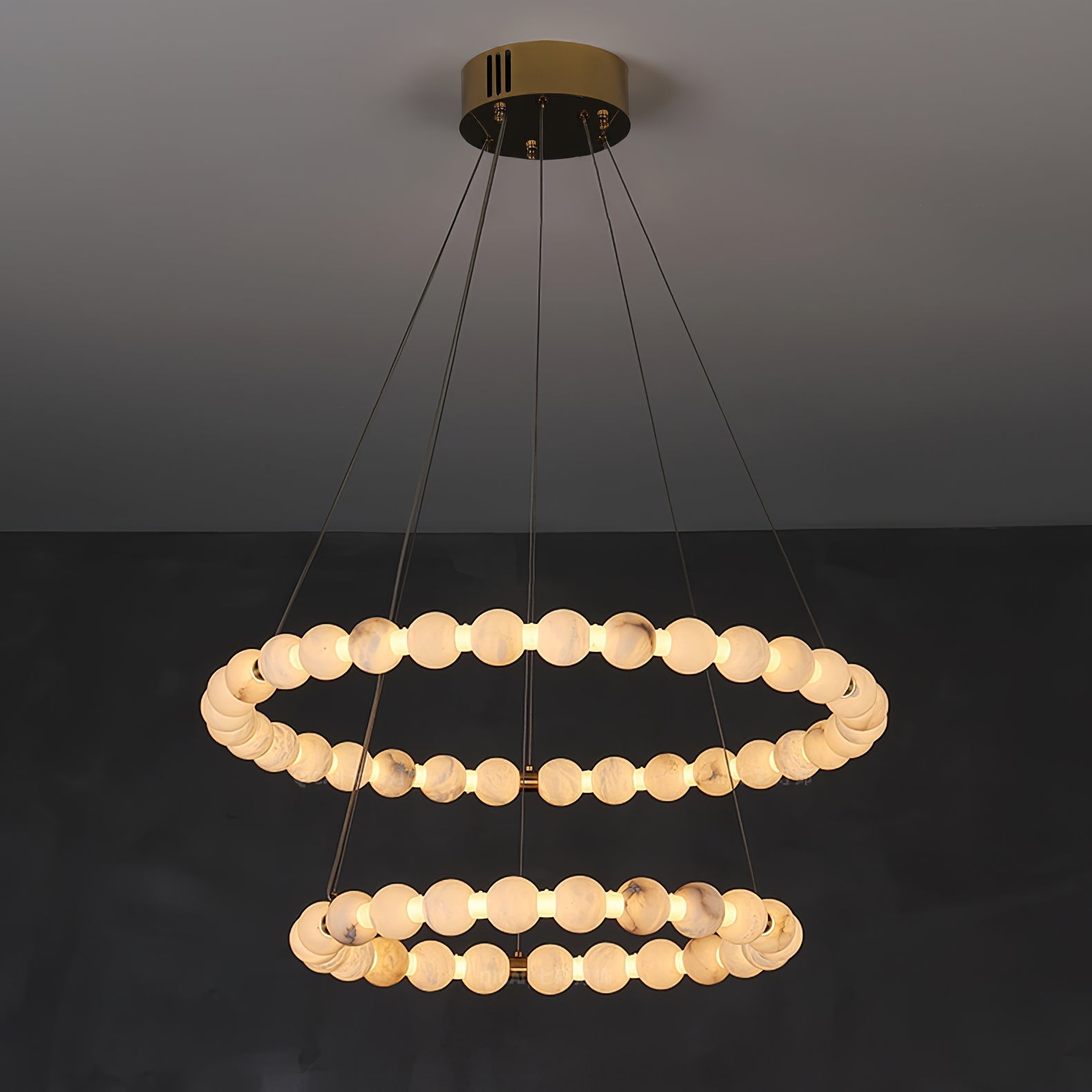 Orion Modern Alabaster Pendant Light