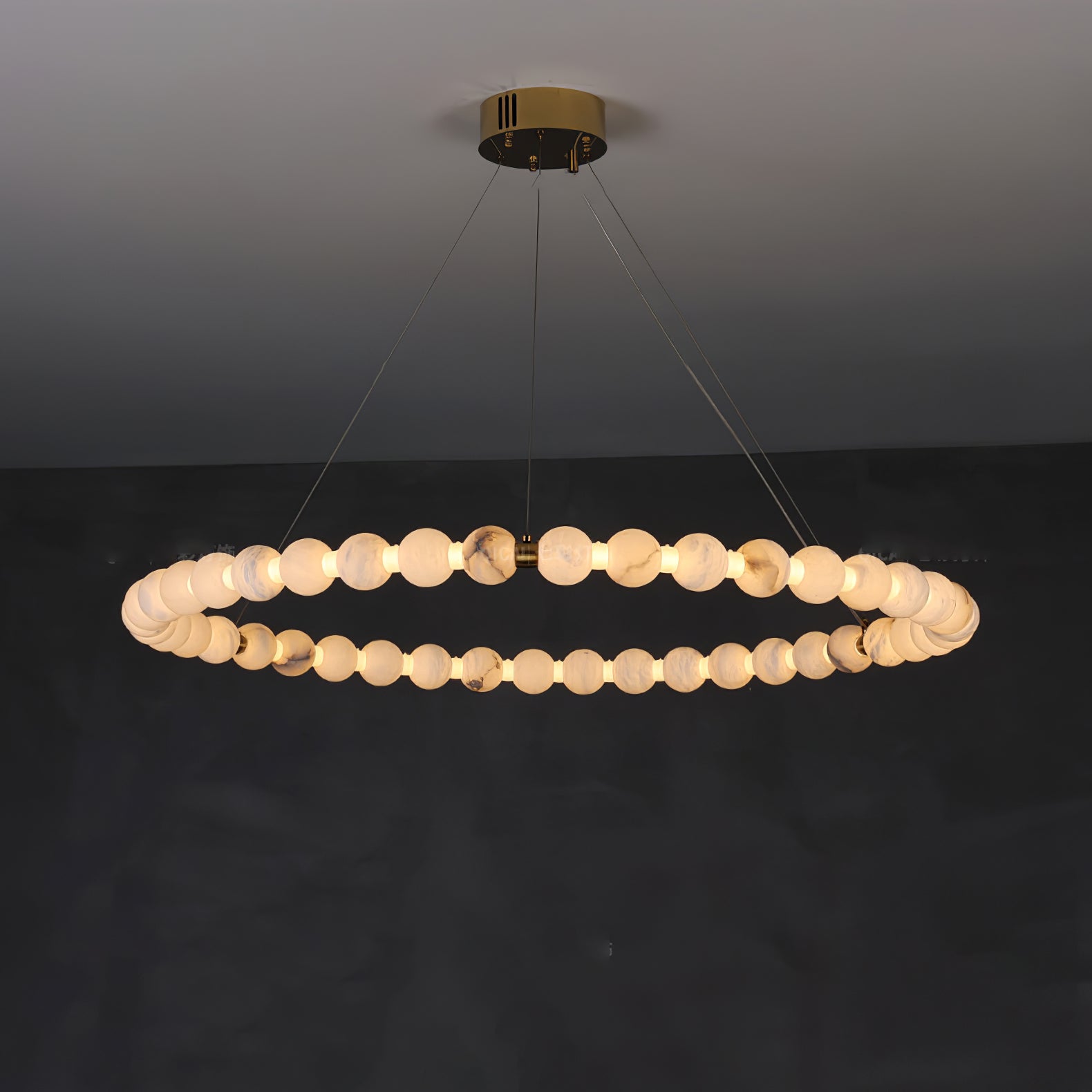 Orion Modern Alabaster Pendant Light