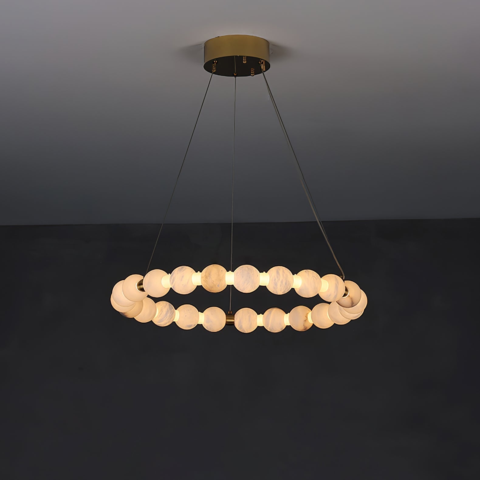 Orion Modern Alabaster Pendant Light