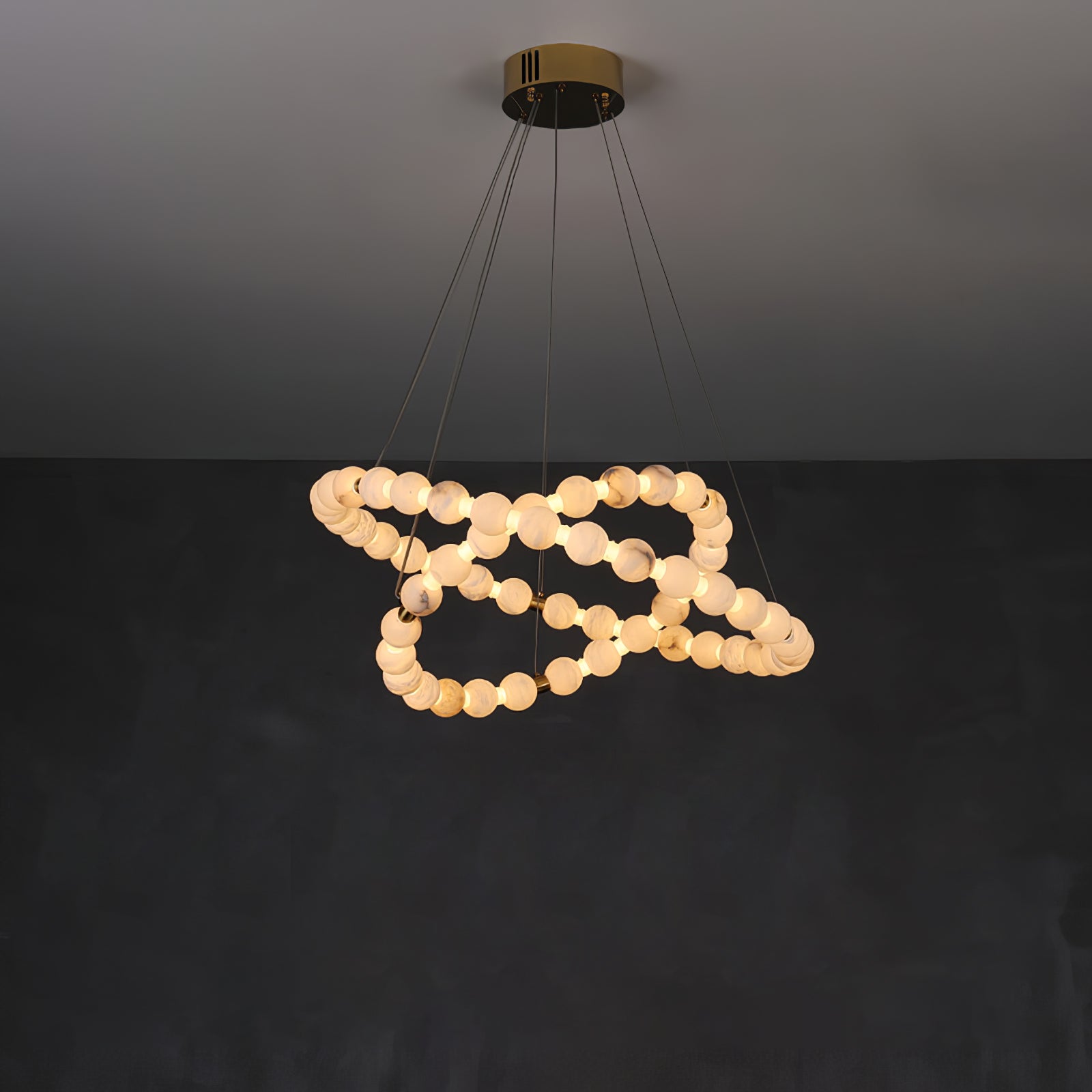 Orion Modern Alabaster Pendant Light