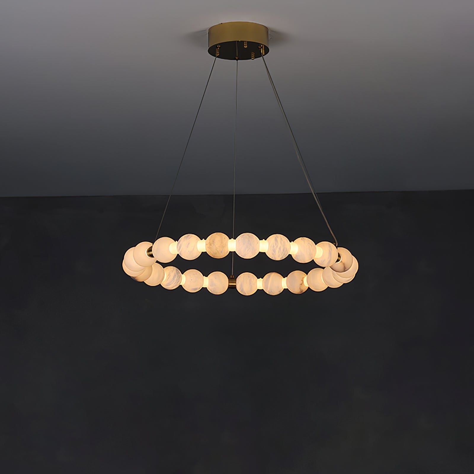 Orion Modern Alabaster Pendant Light