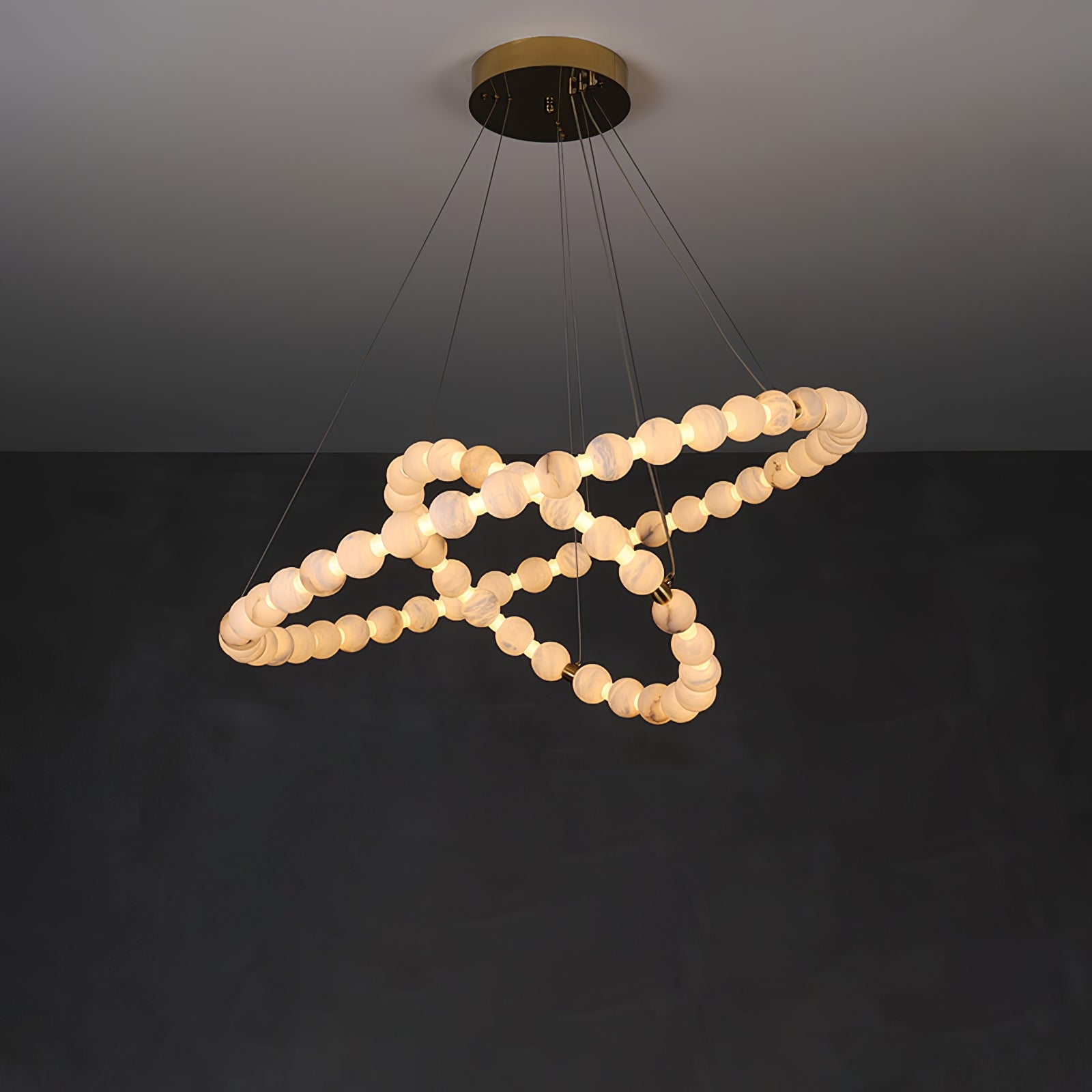 Orion Modern Alabaster Pendant Light