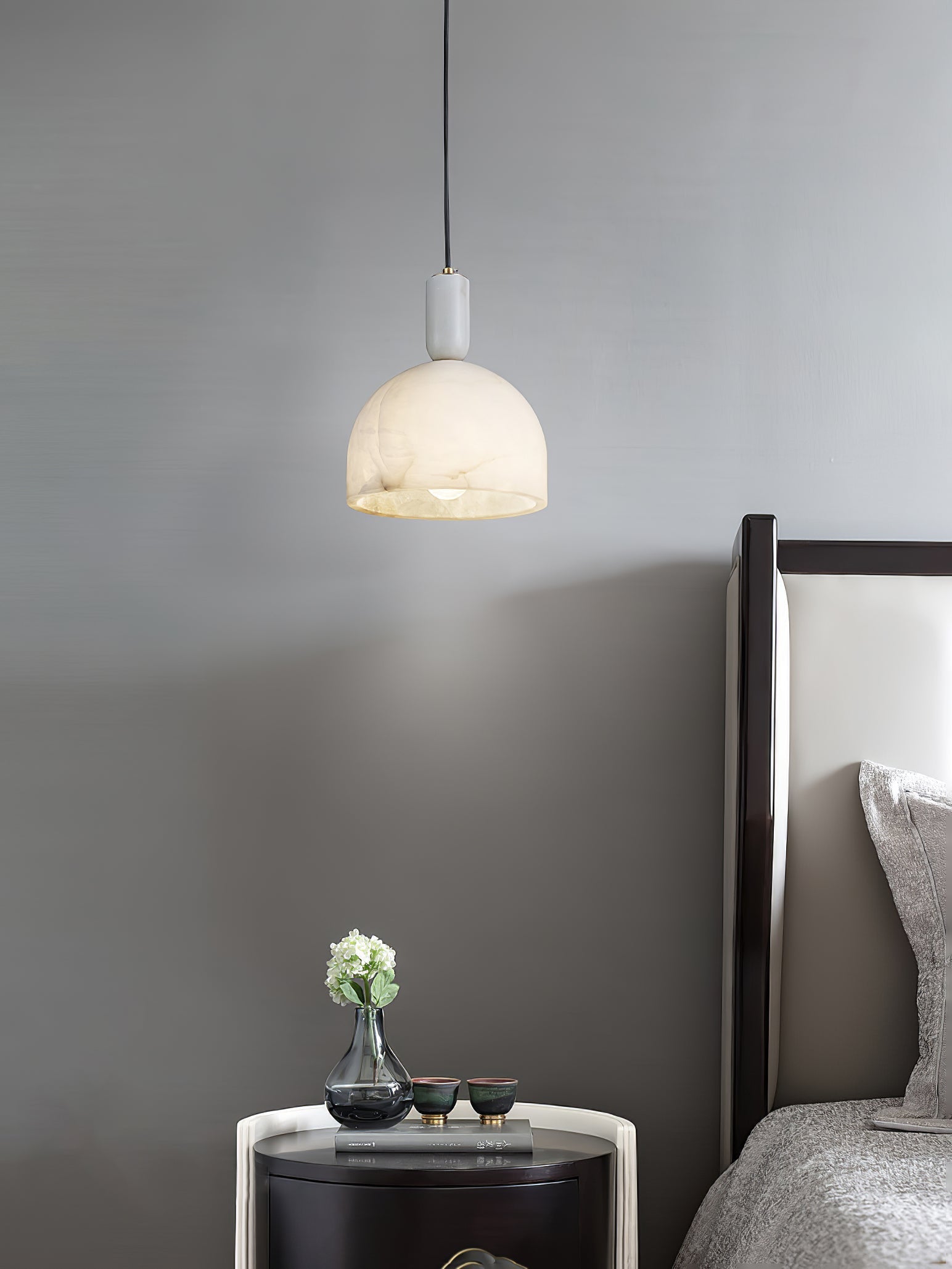 Culiror Minimalist Alabaster Pendant Light - Letslighting