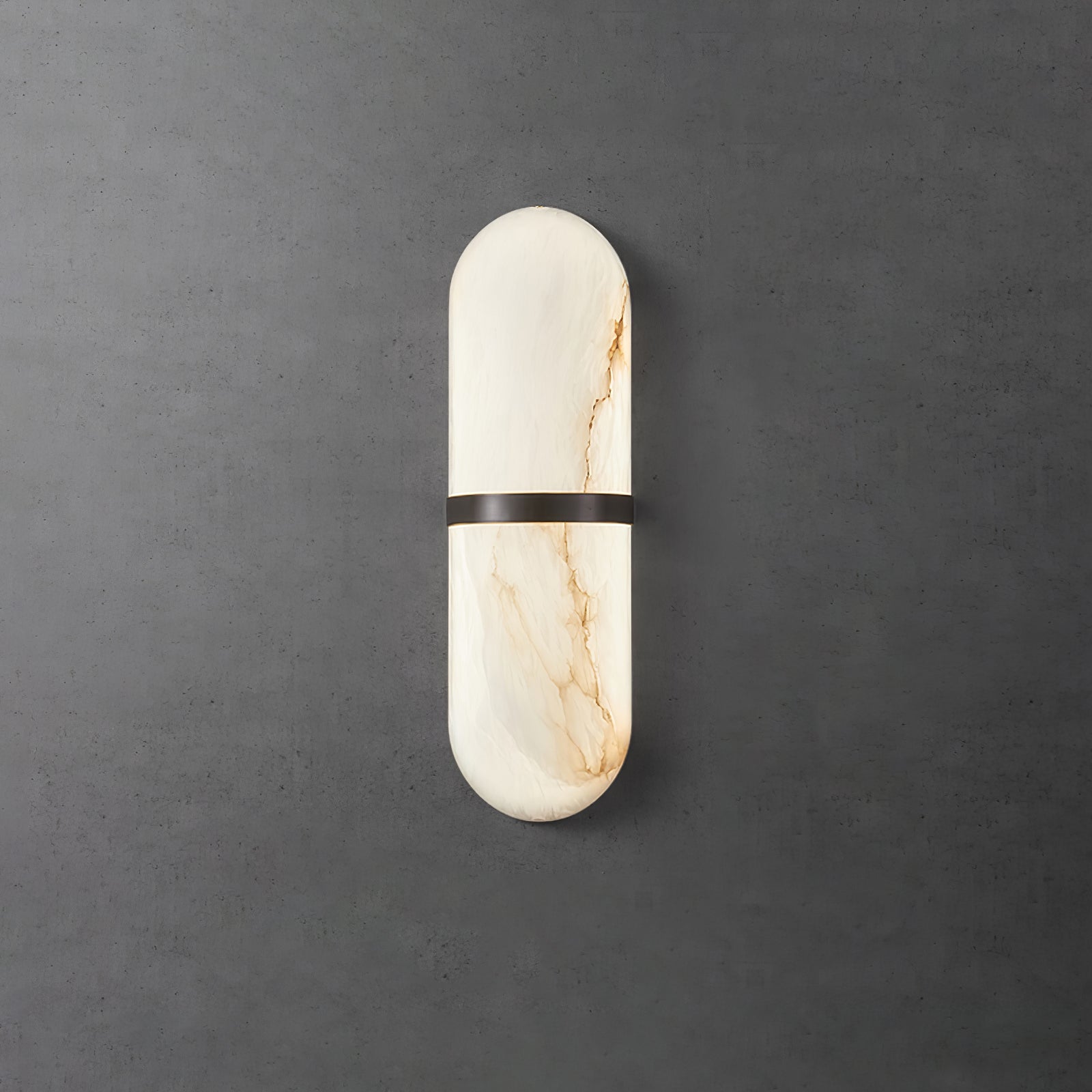 Ostruvyd Luxury Pill Alabaster Wall Lamp - Letslighting