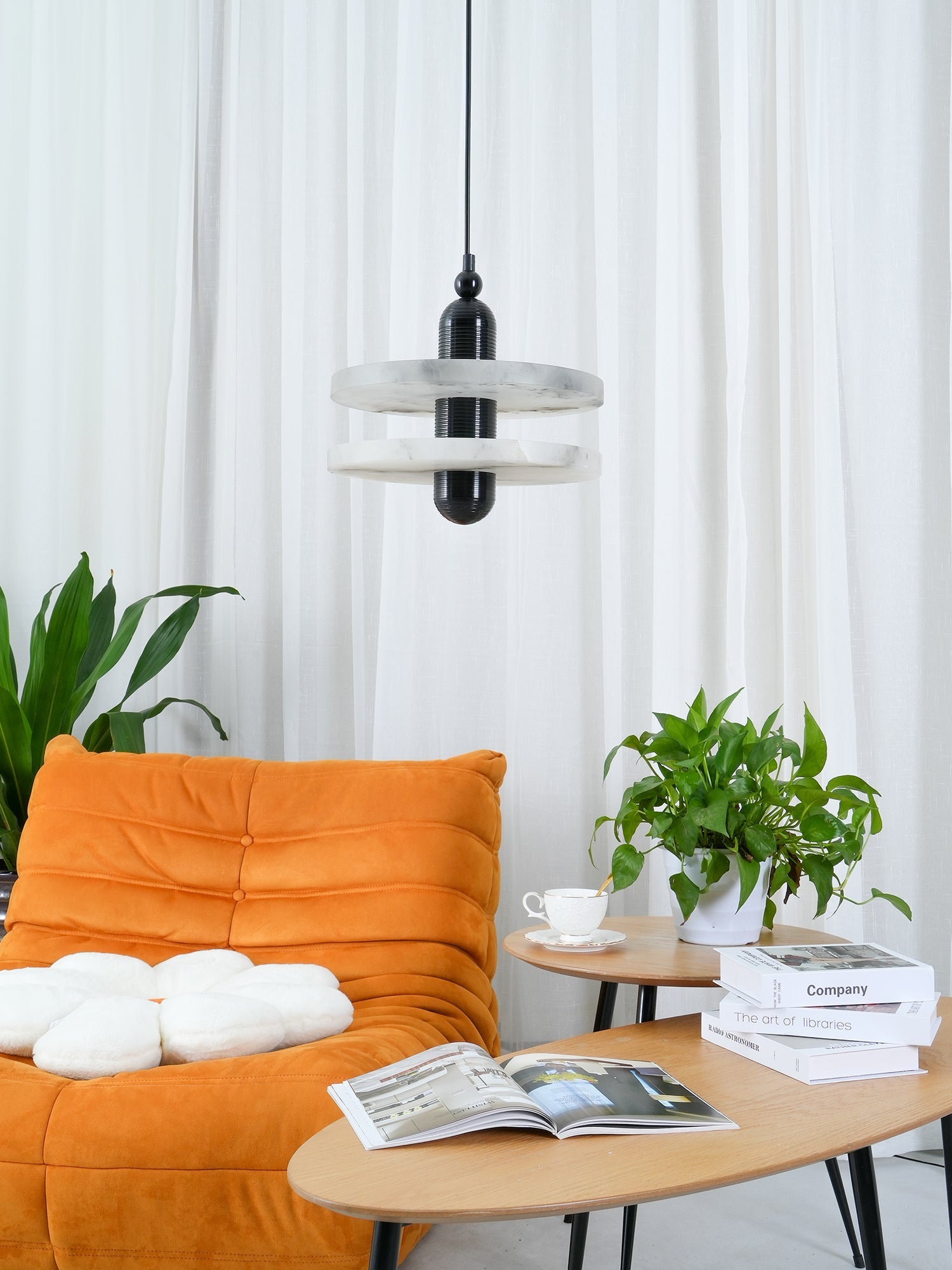 Alabaster Planes Pendant Lamp - Letslighting
