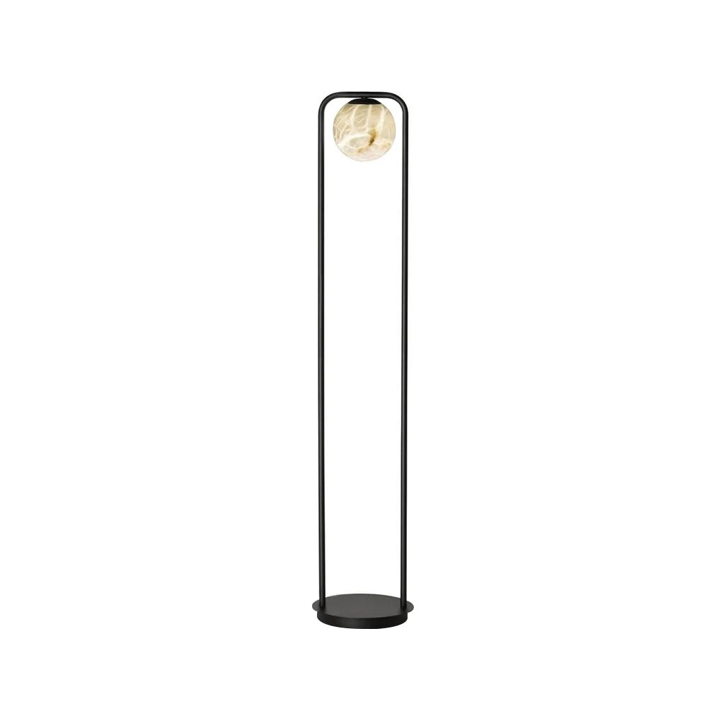 Callista Minimalist Alabaster Floor Lamp - Letslighting