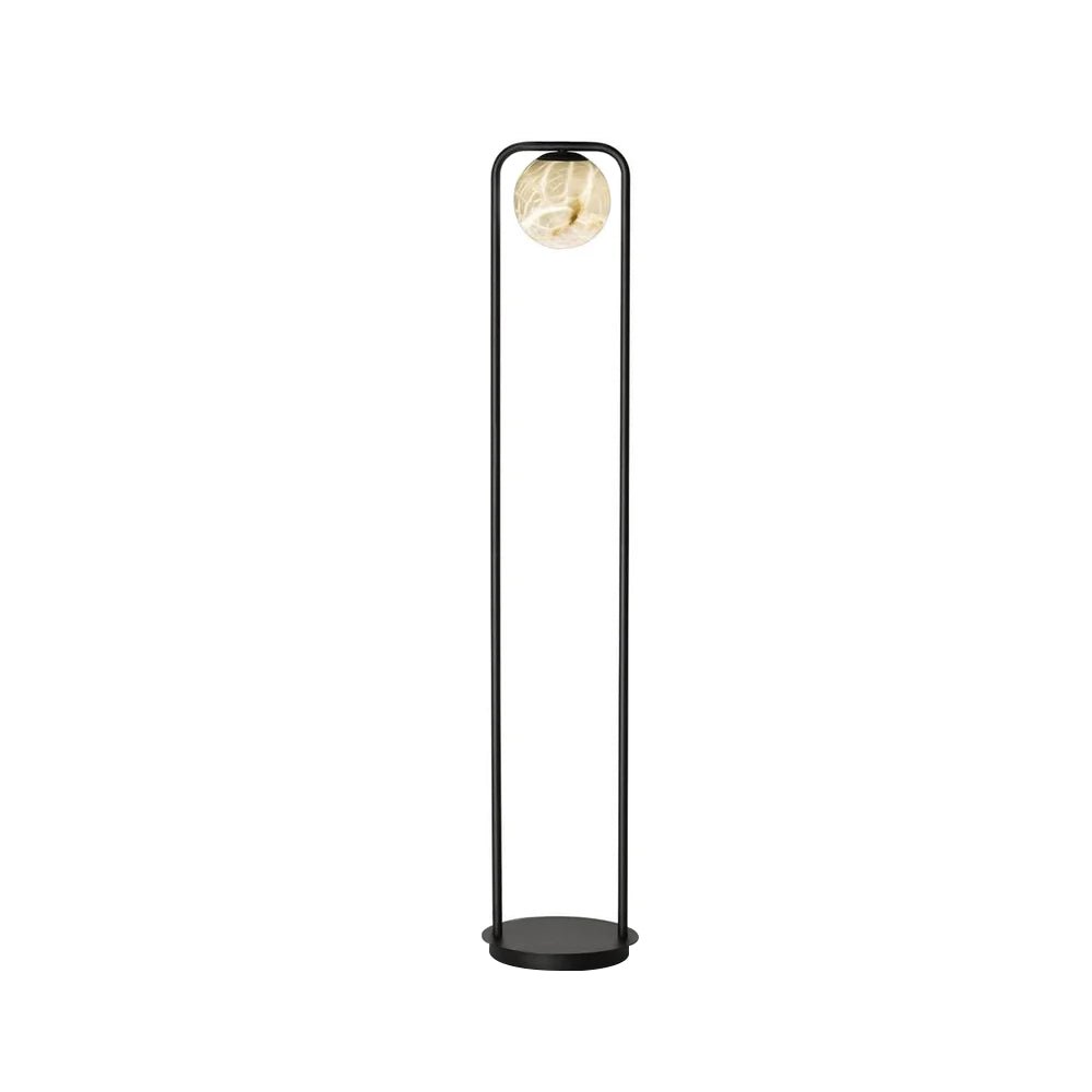 Callista Minimalist Alabaster Floor Lamp - Letslighting