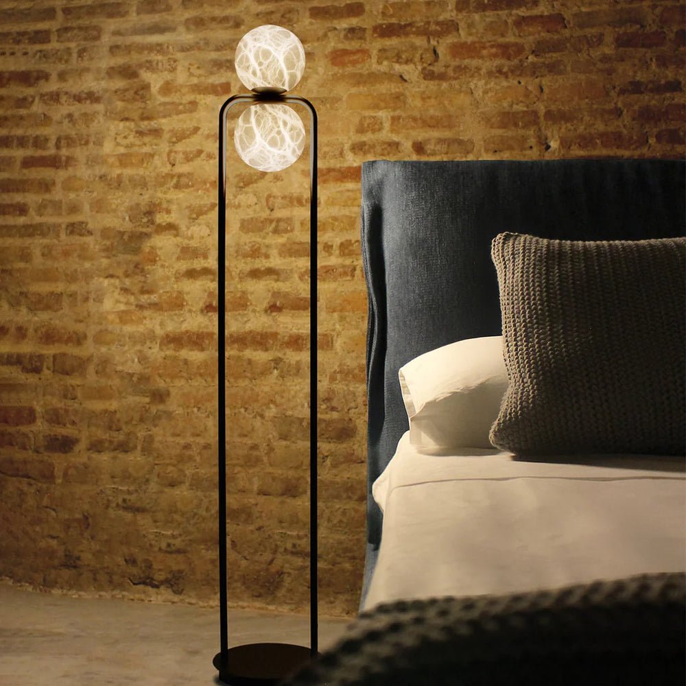Callista Minimalist Alabaster Floor Lamp - Letslighting