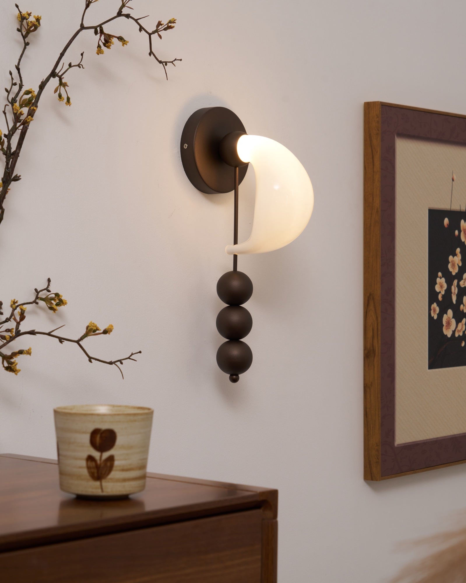 Viphaor Premium Elegance Art Glass Wall Light - Letslighting