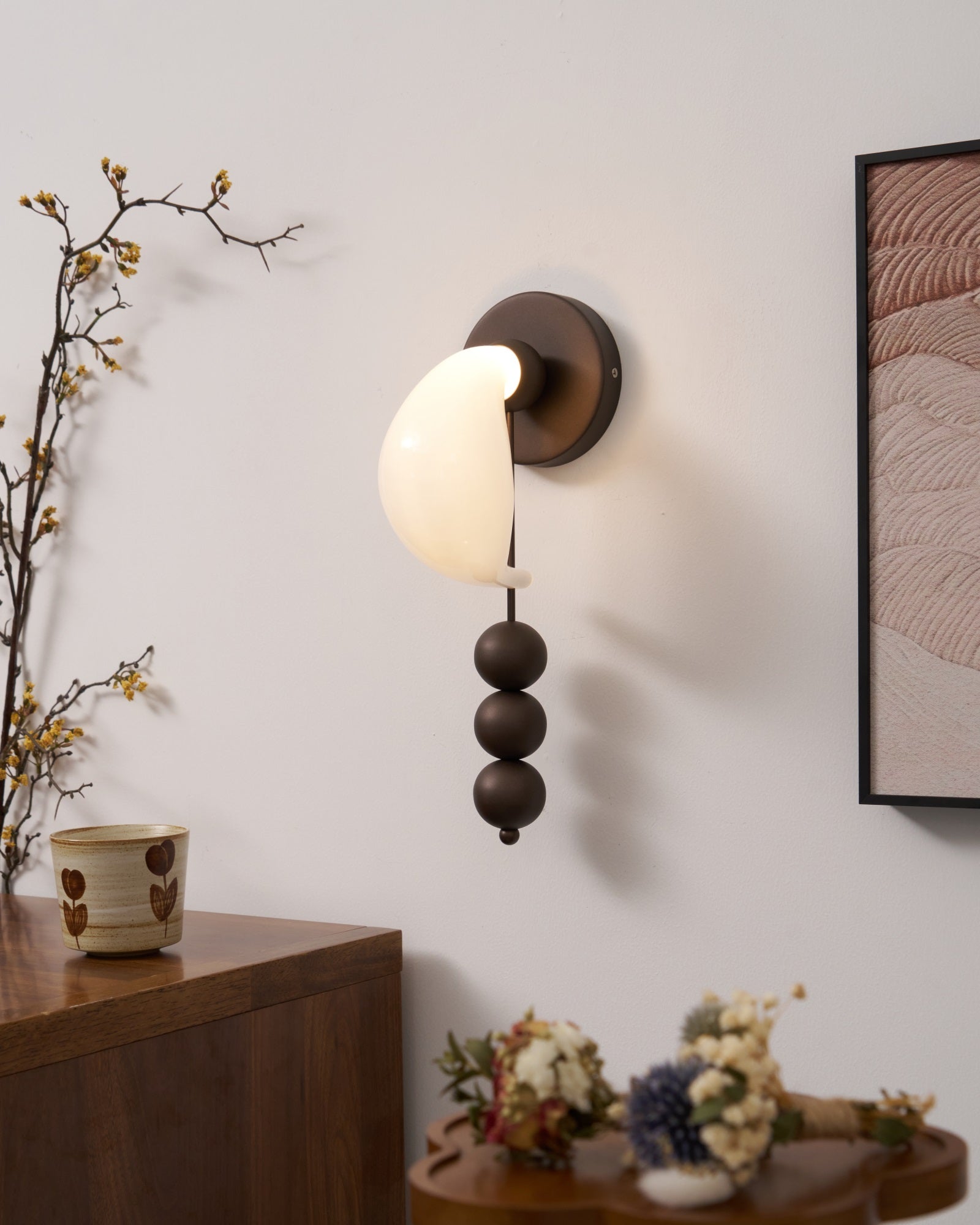 Viphaor Premium Elegance Art Glass Wall Light - Letslighting