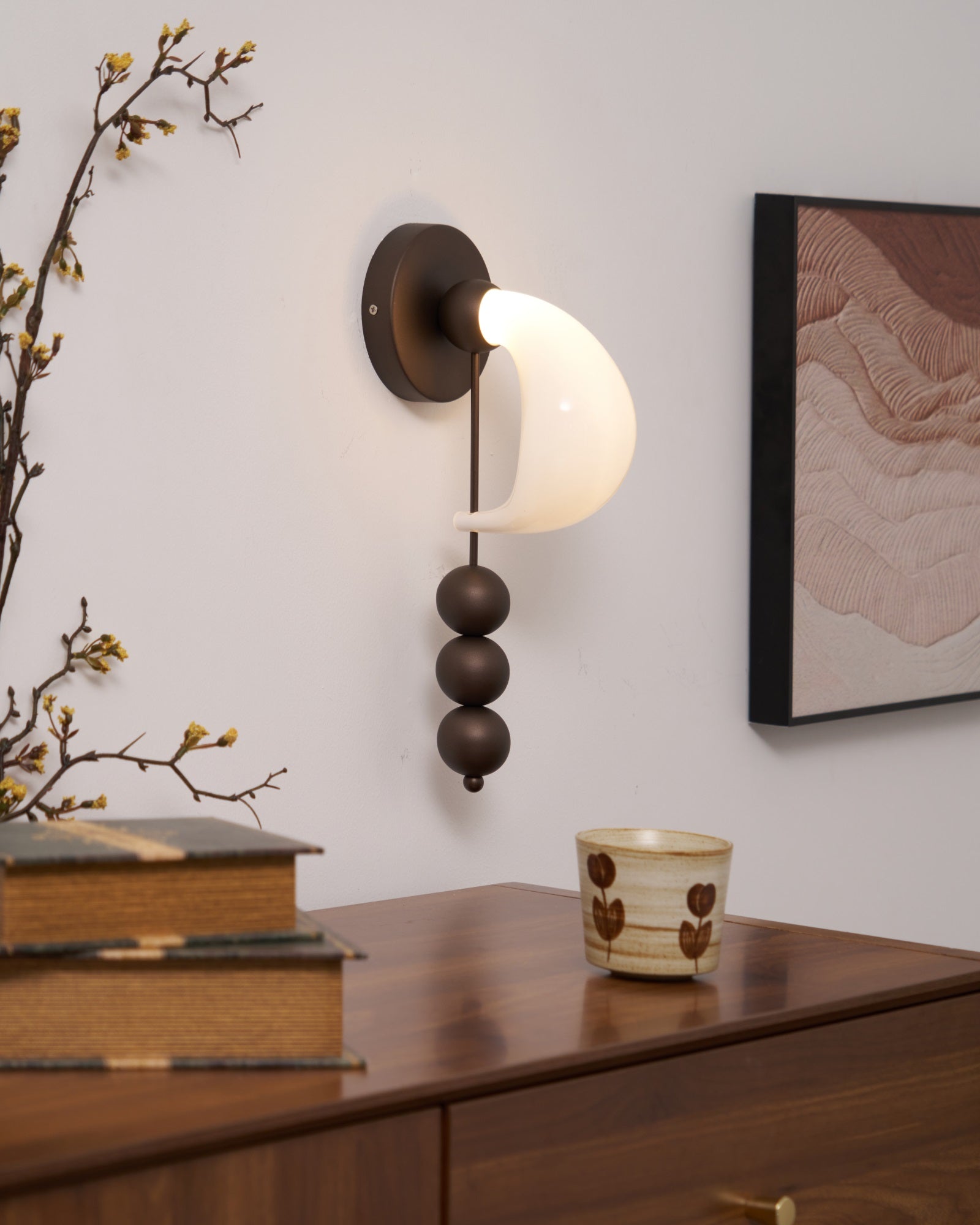Viphaor Premium Elegance Art Glass Wall Light - Letslighting