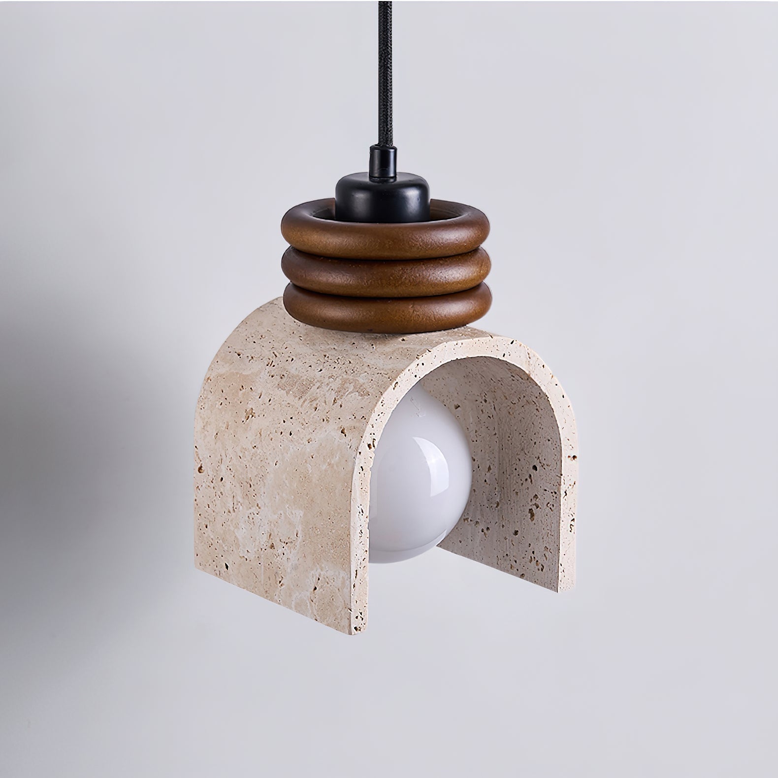 Ritta Sculptural Arch Pendant Lamp - Letslighting