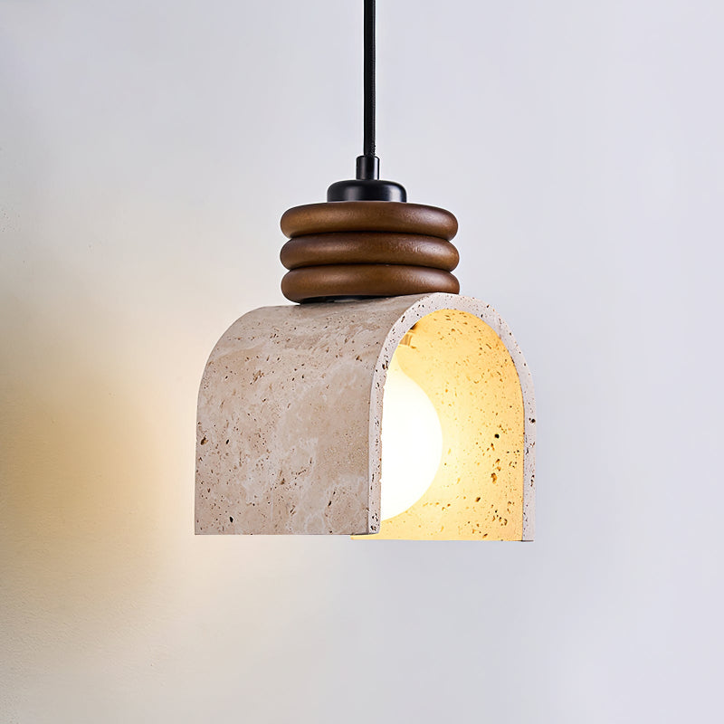 Ritta Sculptural Arch Pendant Lamp - Letslighting