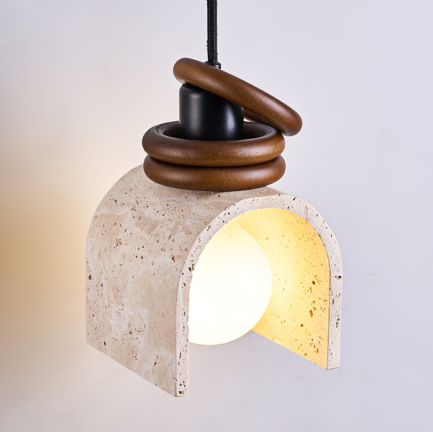 Ritta Sculptural Arch Pendant Lamp - Letslighting