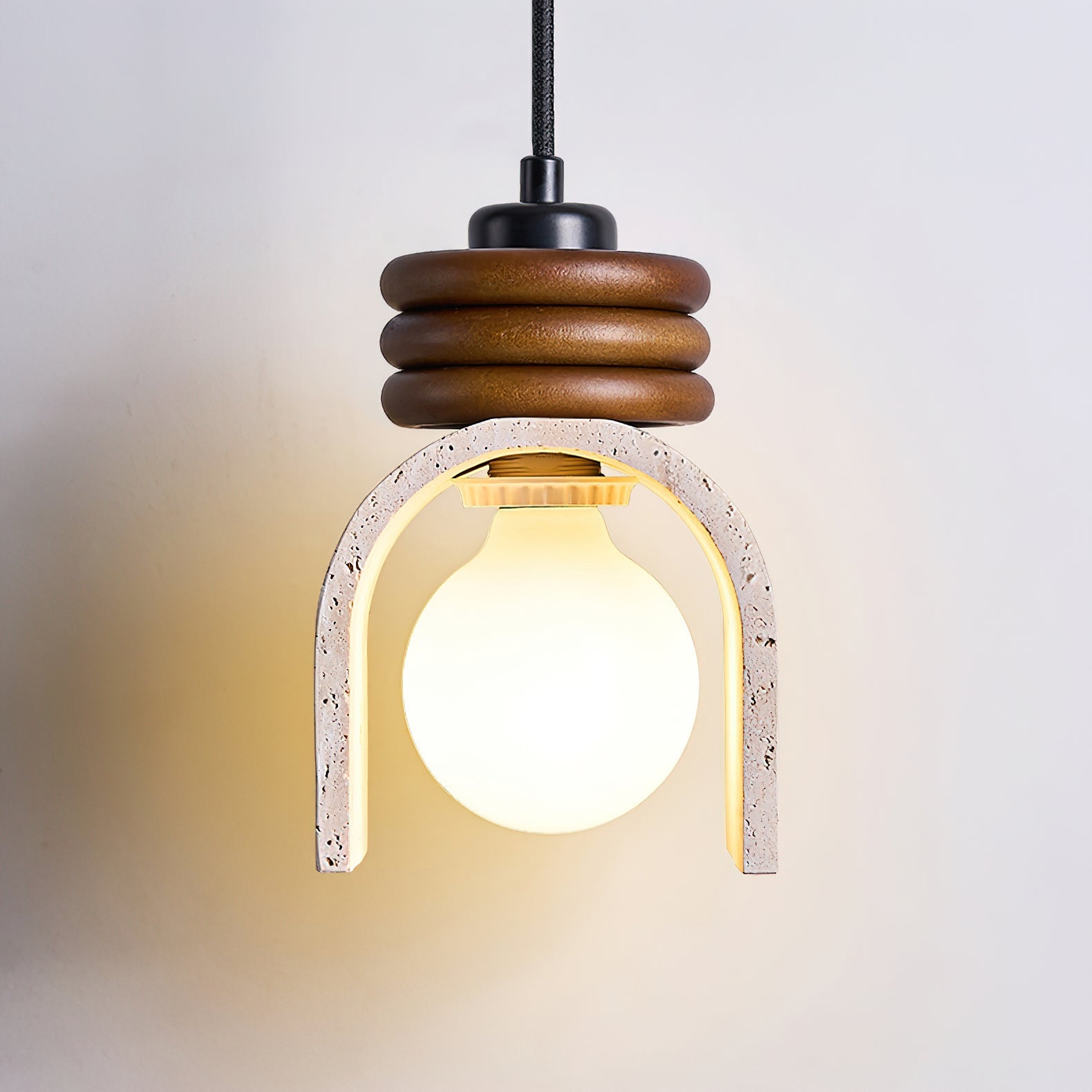 Ritta Sculptural Arch Pendant Lamp - Letslighting