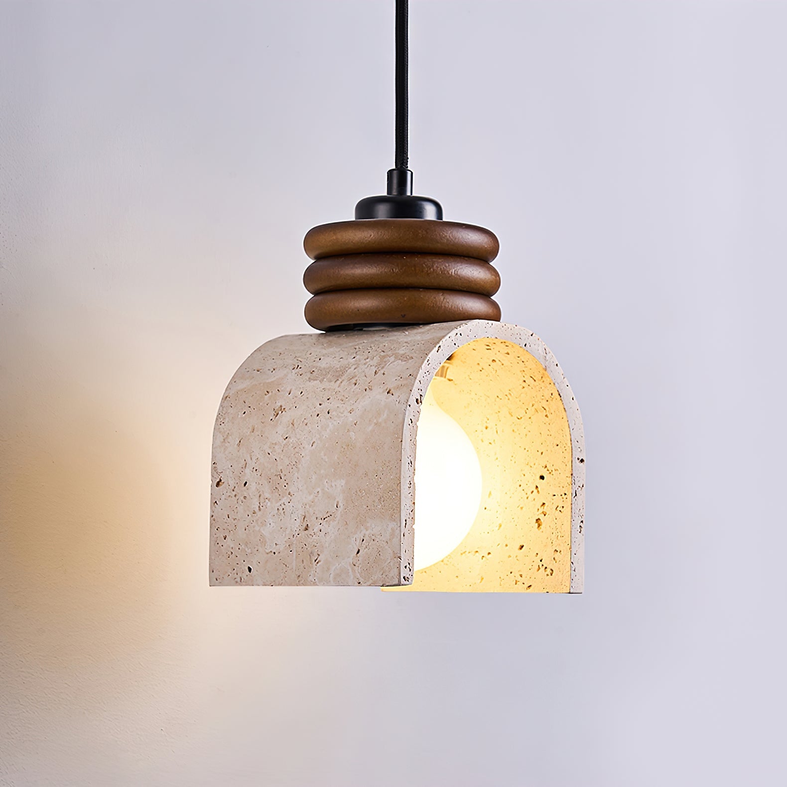 Ritta Sculptural Arch Pendant Lamp - Letslighting