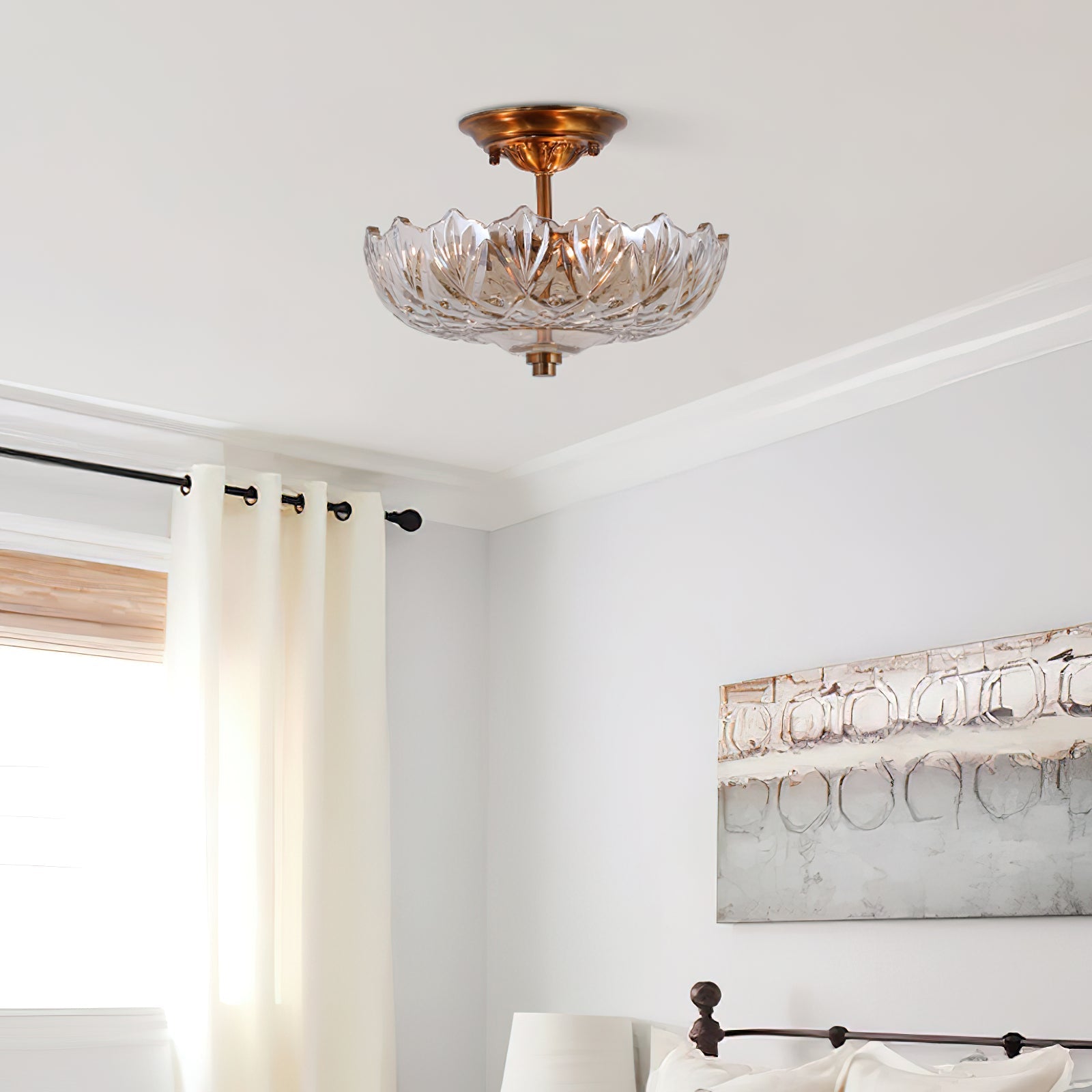 Qvistuvyi Postmodern Luxury Glass Ceiling Lamp - Letslighting