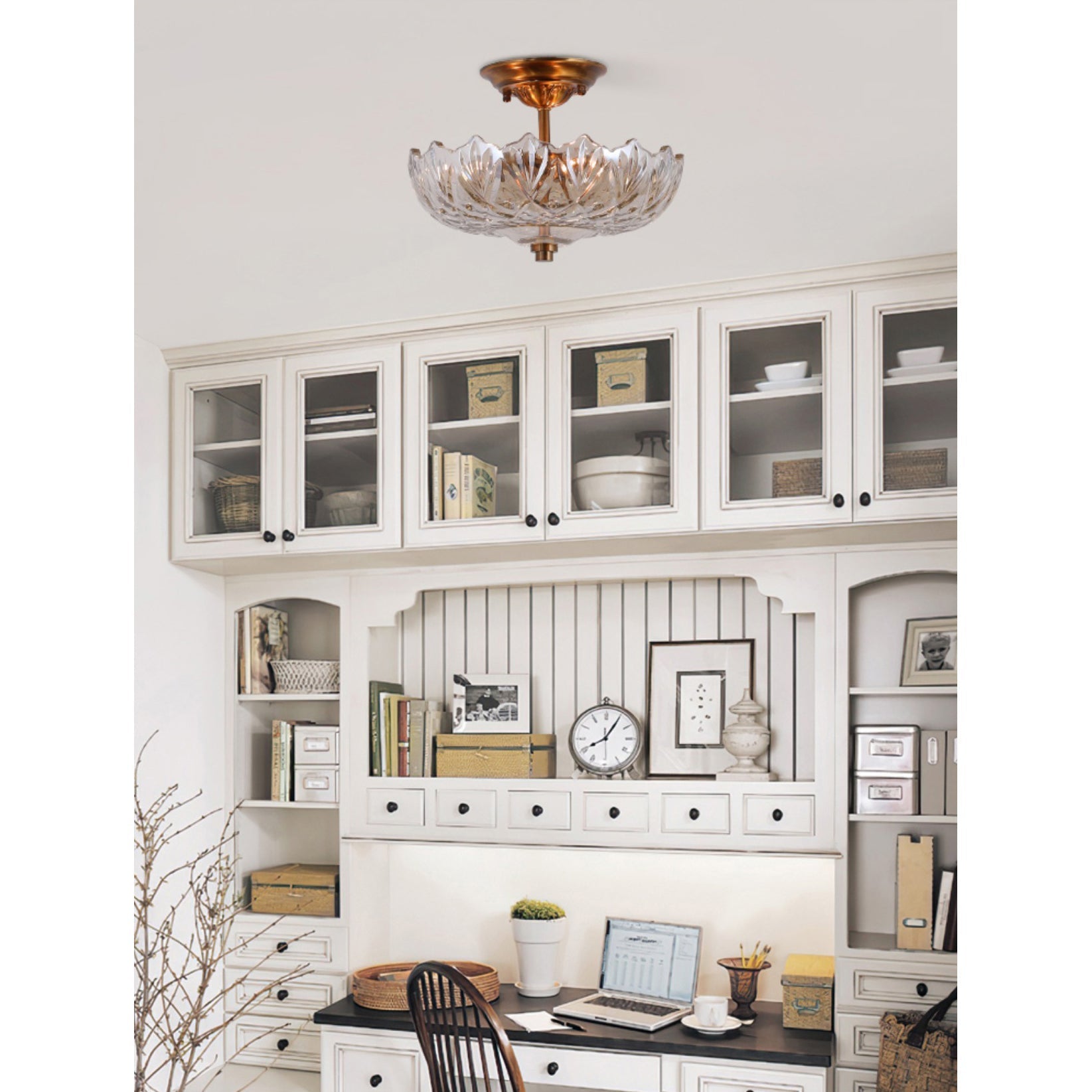 Qvistuvyi Postmodern Luxury Glass Ceiling Lamp - Letslighting