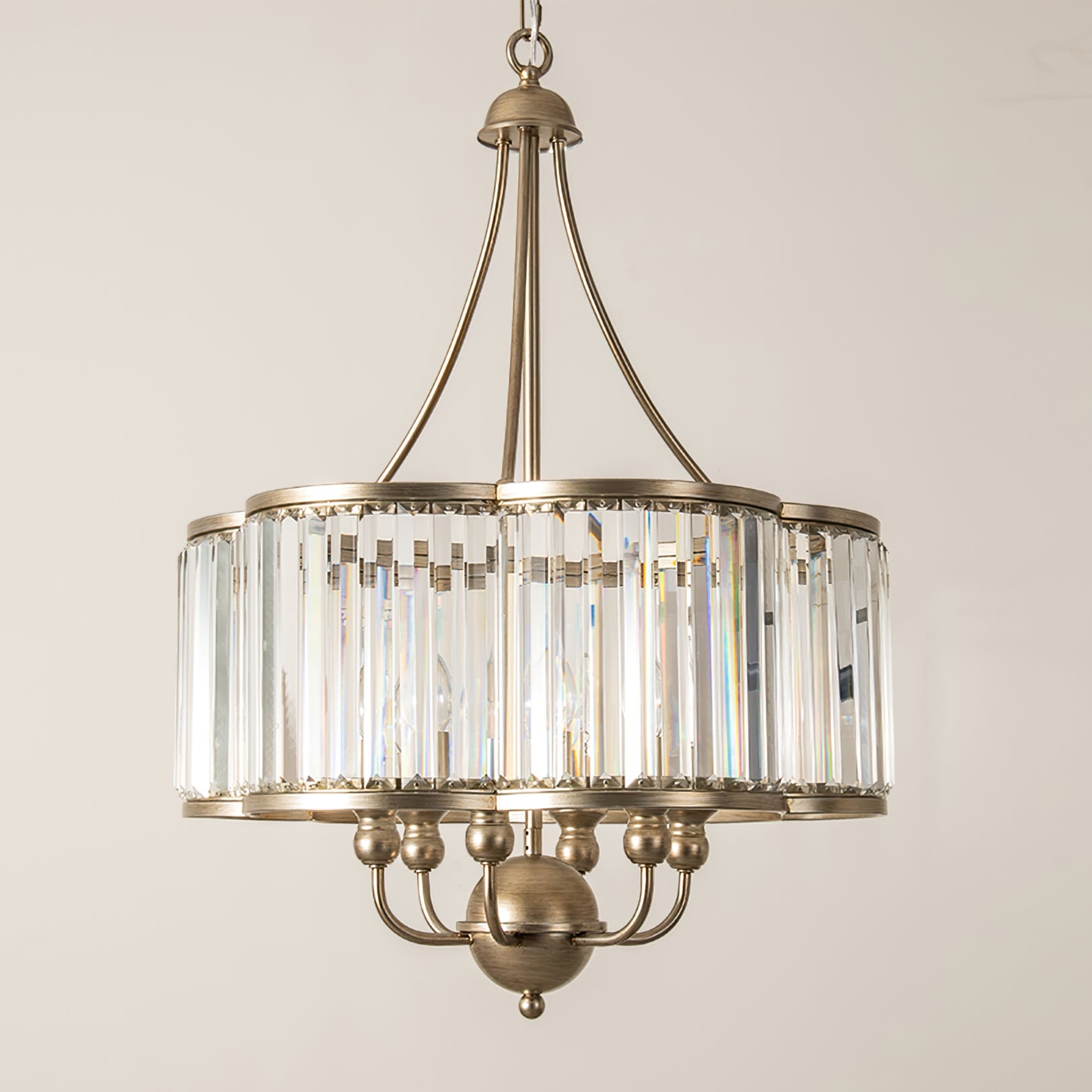 Alaisha Crystal Chandelier Elegant Lighting Fixture - Letslighting