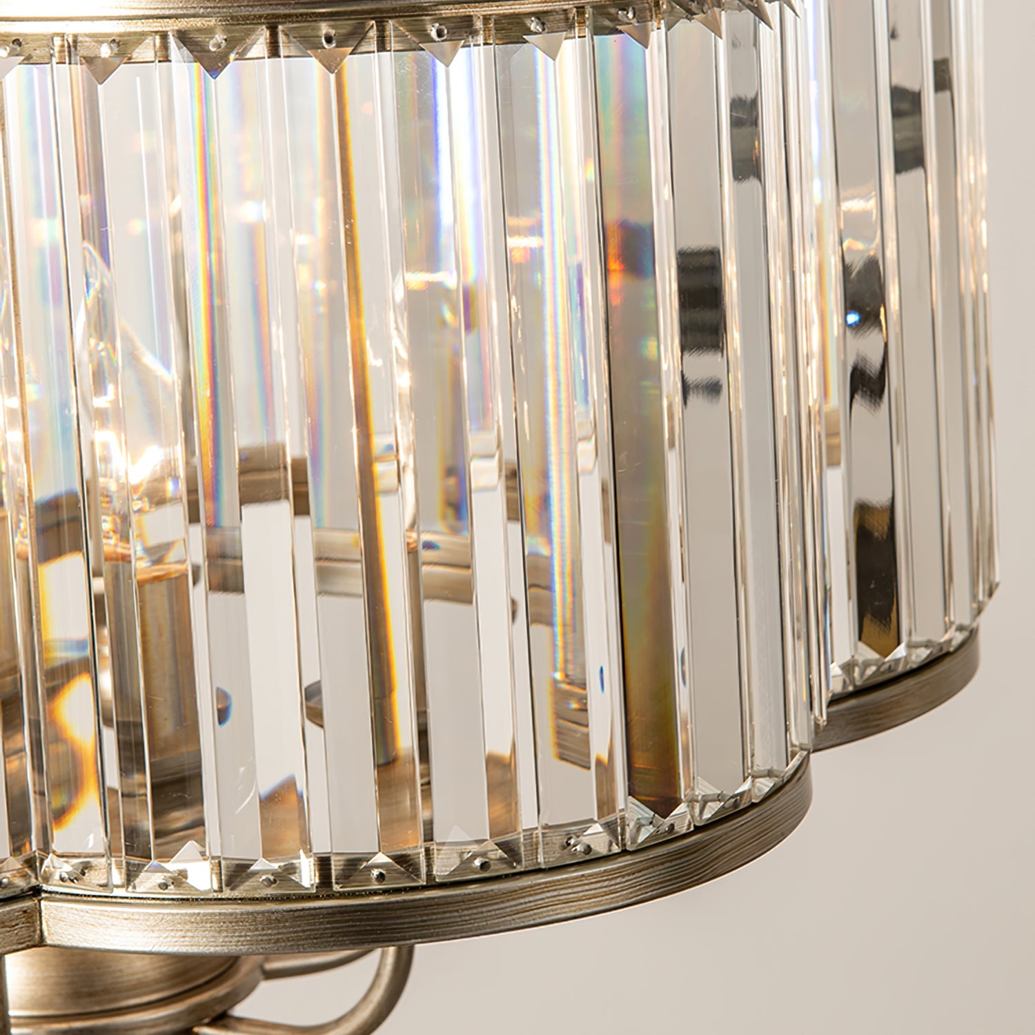 Alaisha Crystal Chandelier Elegant Lighting Fixture - Letslighting