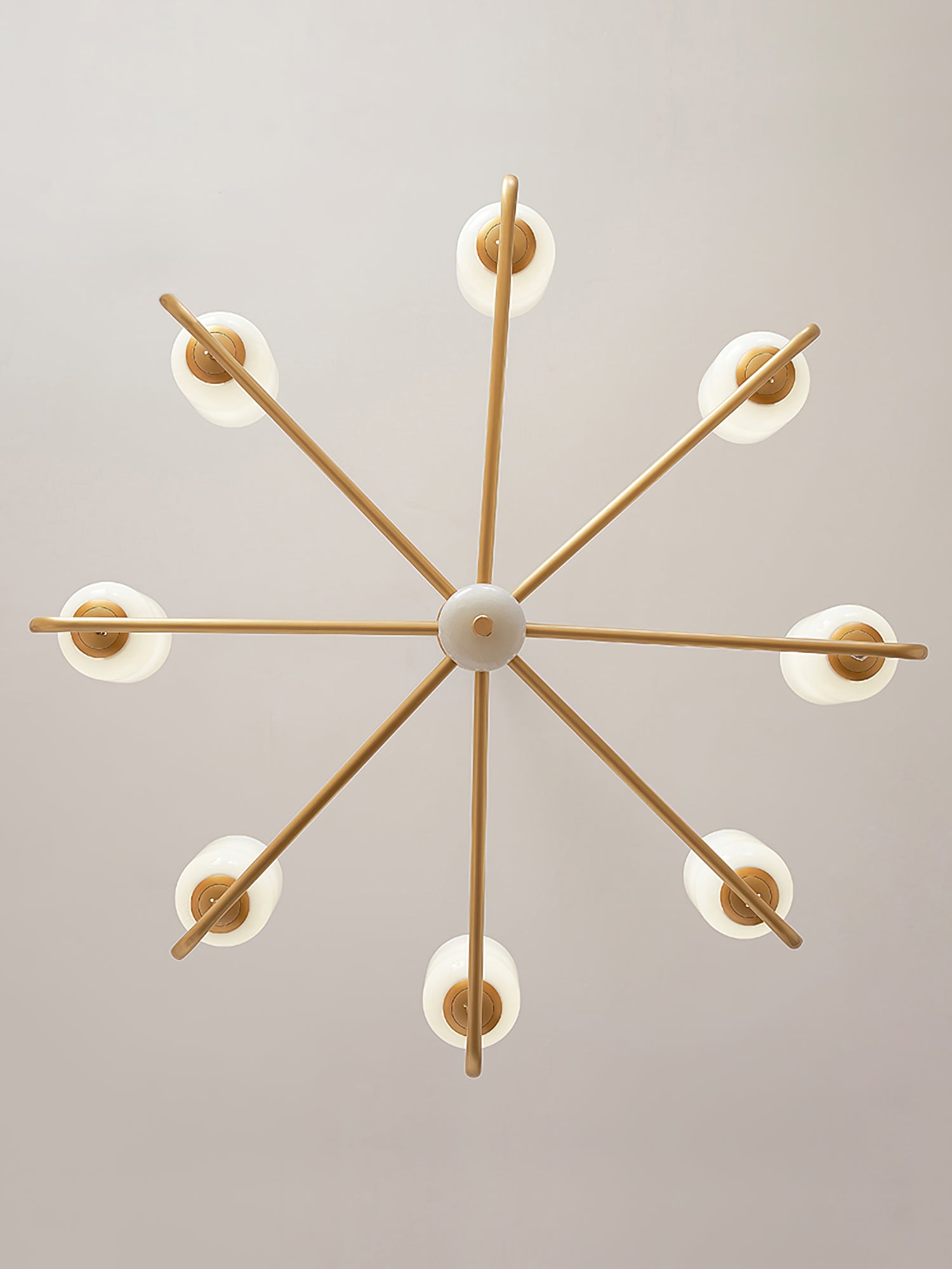 Sifuvyn Modern Geometric Glass Chandelier - Letslighting
