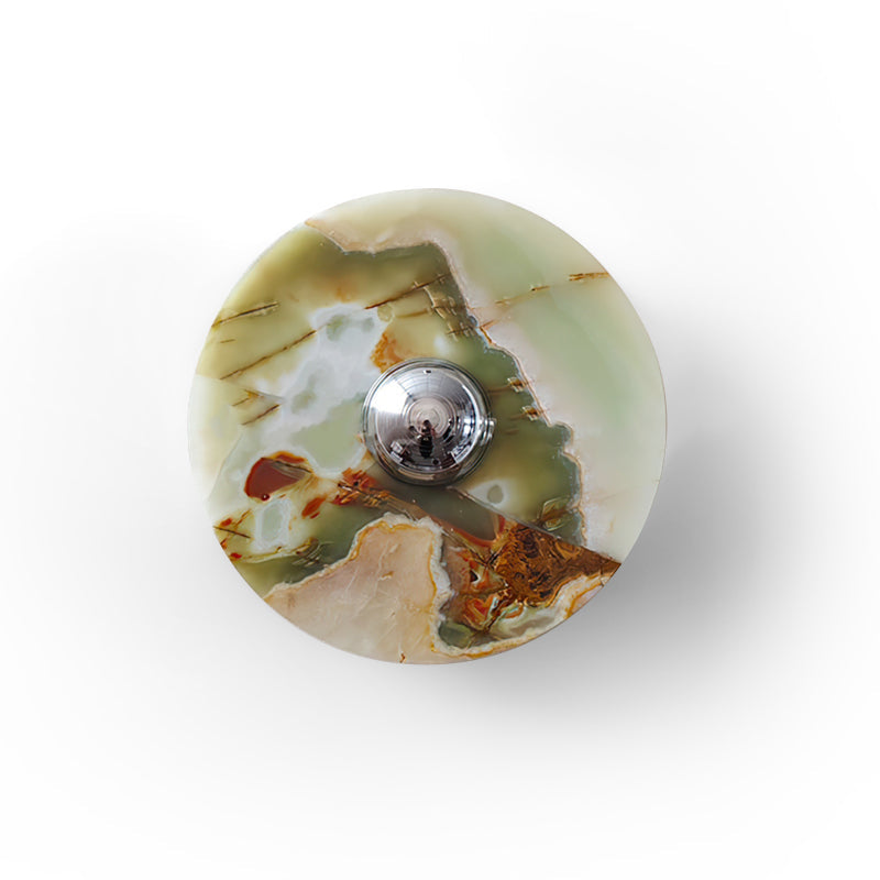 Alba Wall Lamp Green Marble Modern - Letslighting
