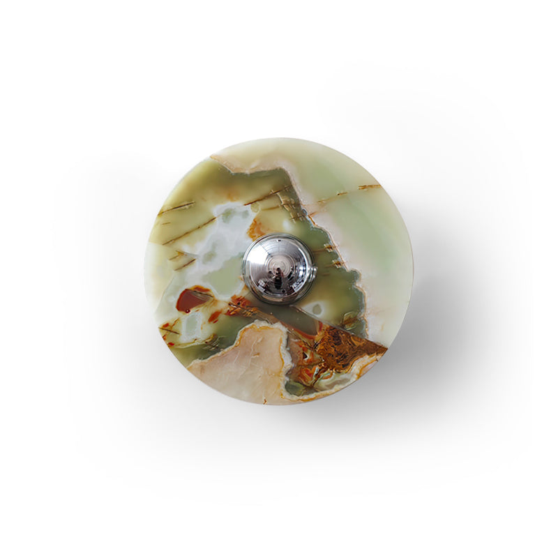 Alba Wall Lamp Green Marble Modern - Letslighting