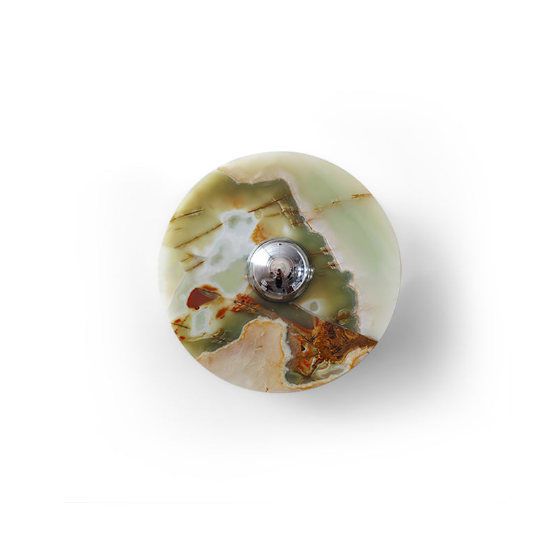 Alba Wall Lamp Green Marble Modern - Letslighting