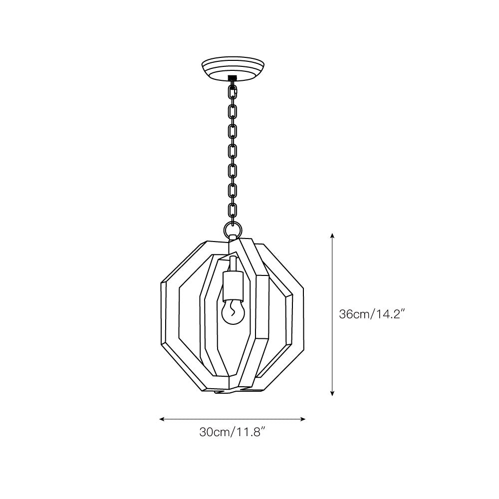 Tinduvyi Individual Creativity Metal Pendant Lamp - Letslighting