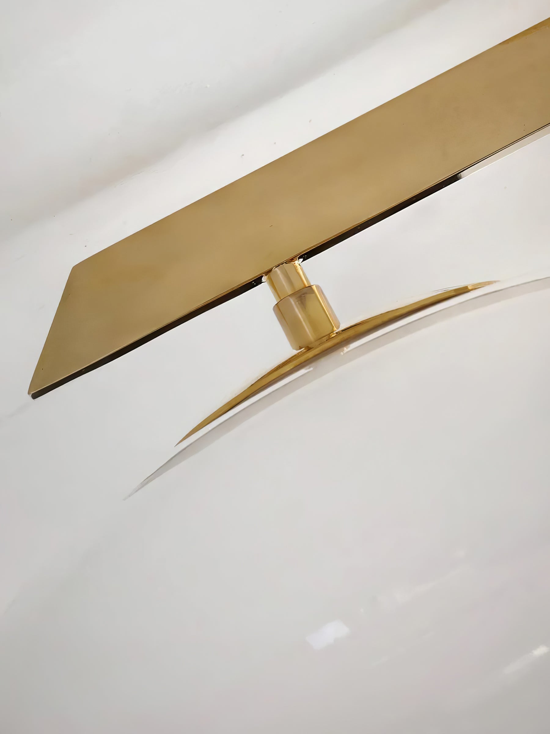 Alby Ceiling Lamp Modern Brass Flush Mount Light - Letslighting
