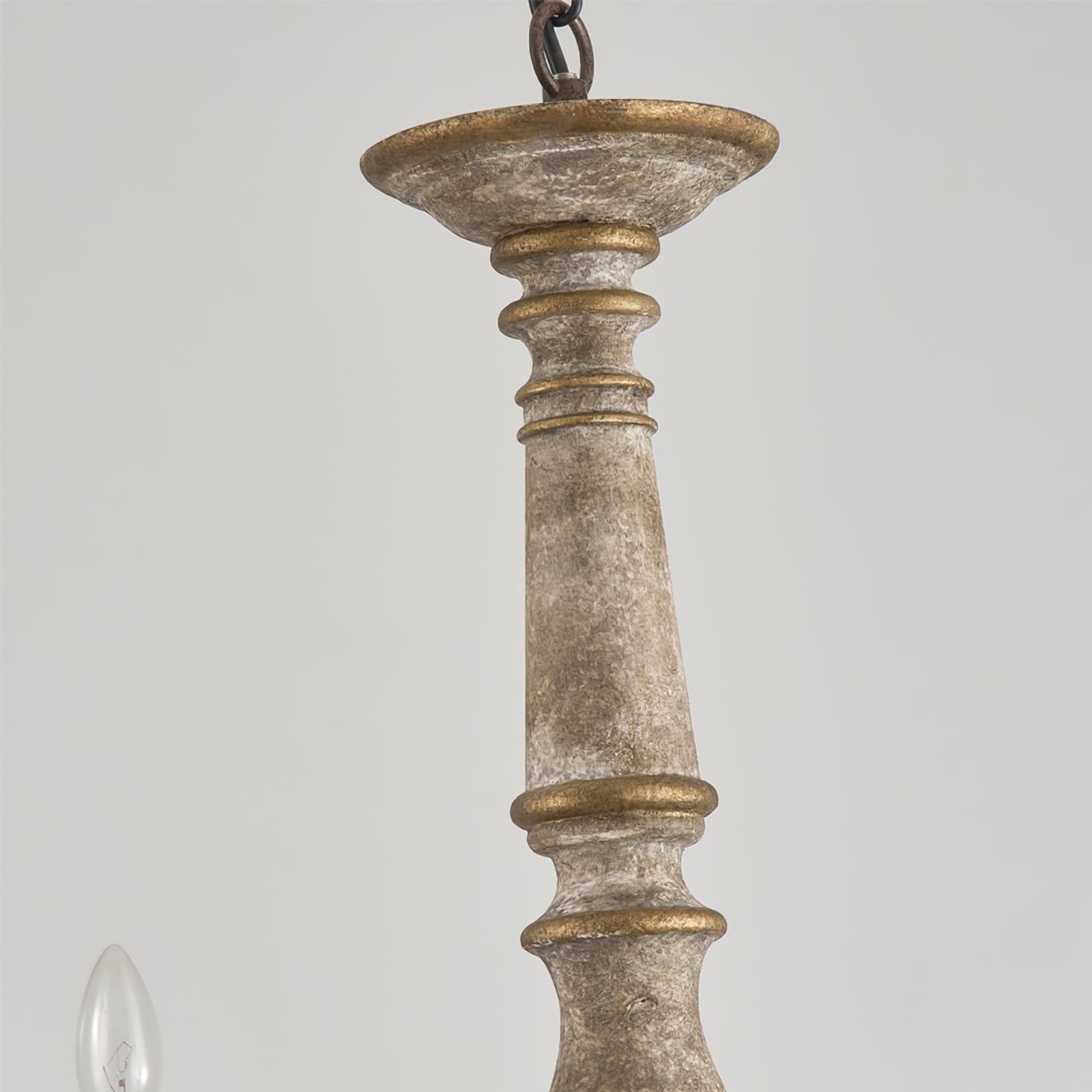 Alda Chandelier Vintage Candle Style - Letslighting