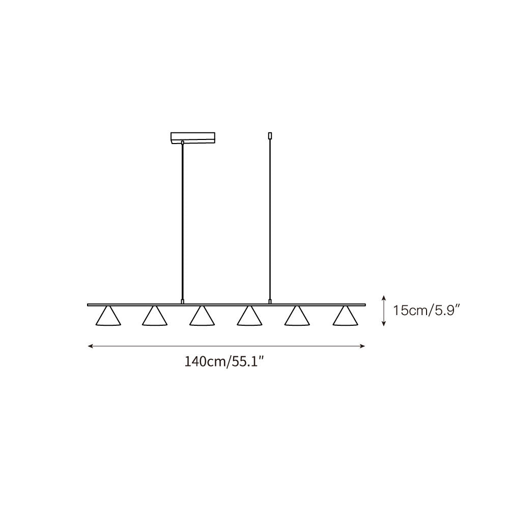 Uni Minimalist Travertine Pendant Light - Letslighting