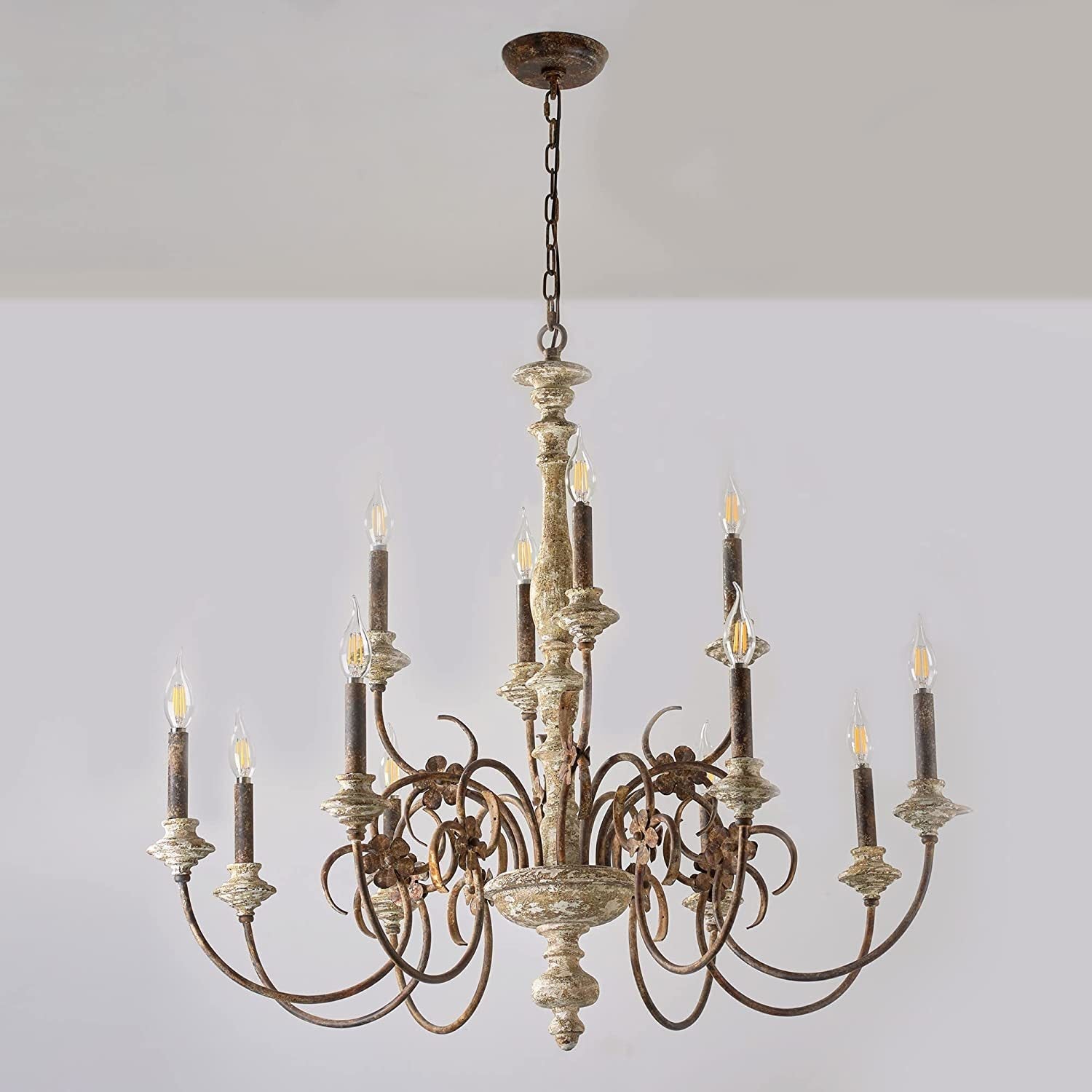 Waegnuvyn Traditional Candle Chandelier - Letslighting