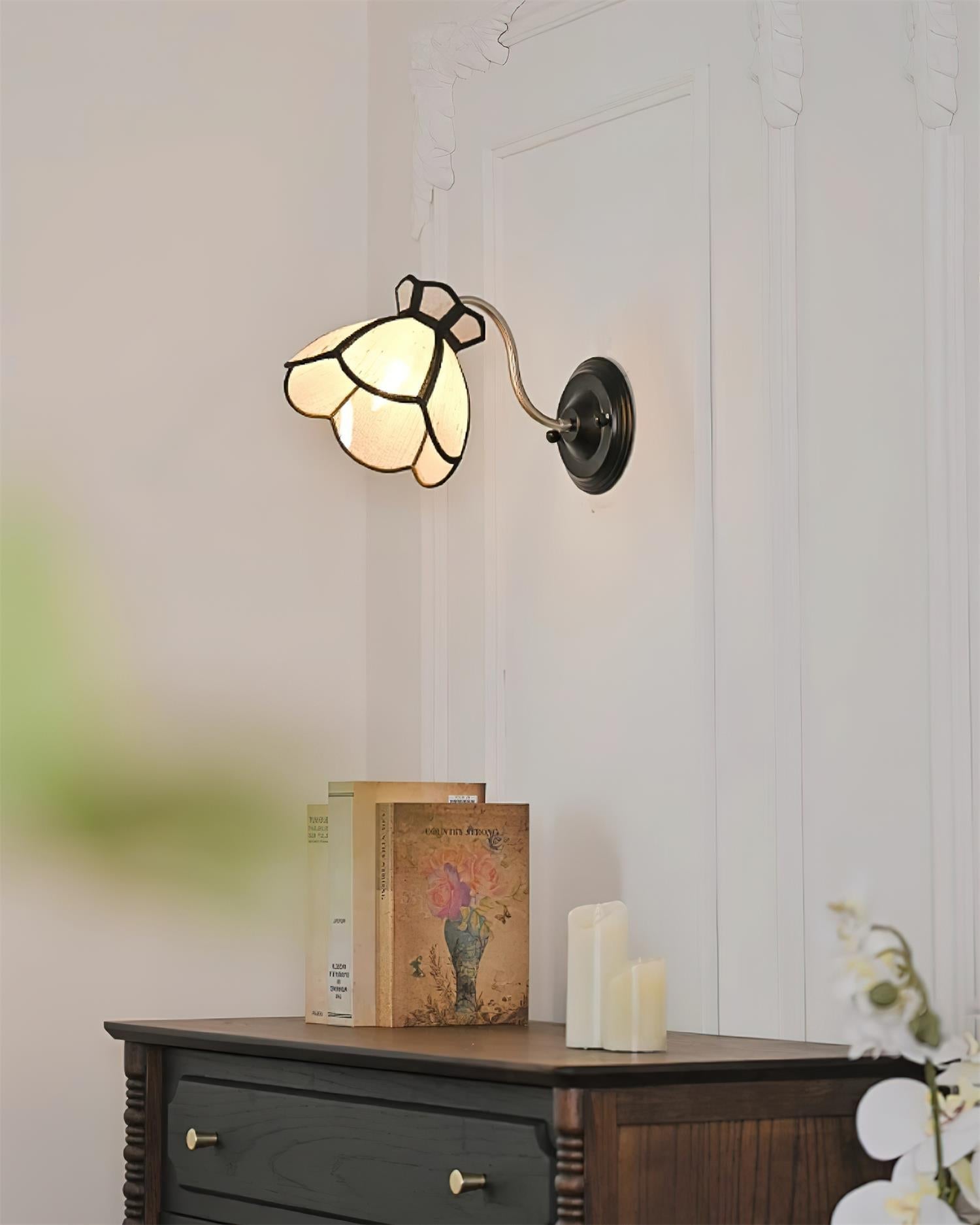 Alessio Wall Lamp Flowers Scallop - Letslighting