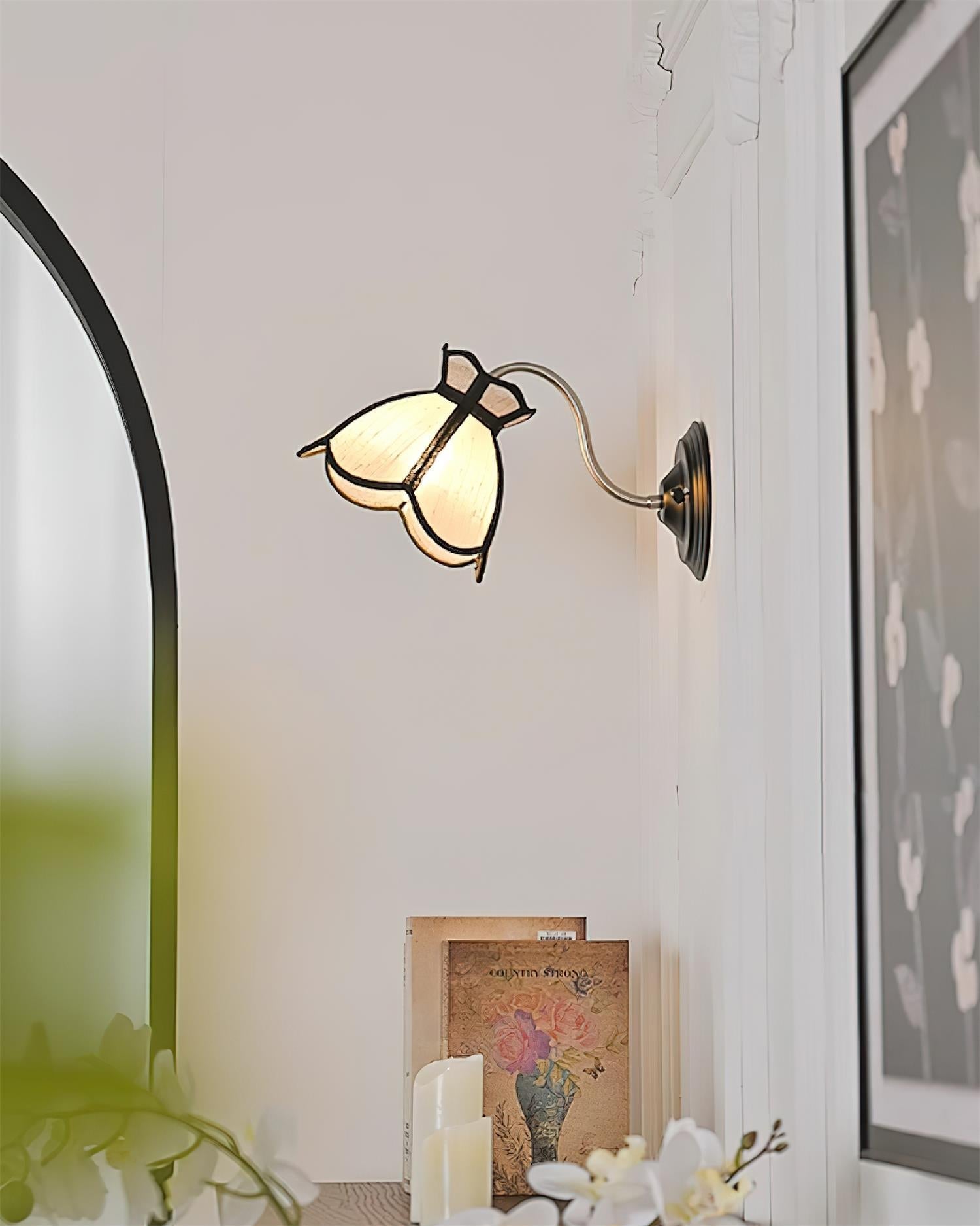 Alessio Wall Lamp Flowers Scallop - Letslighting