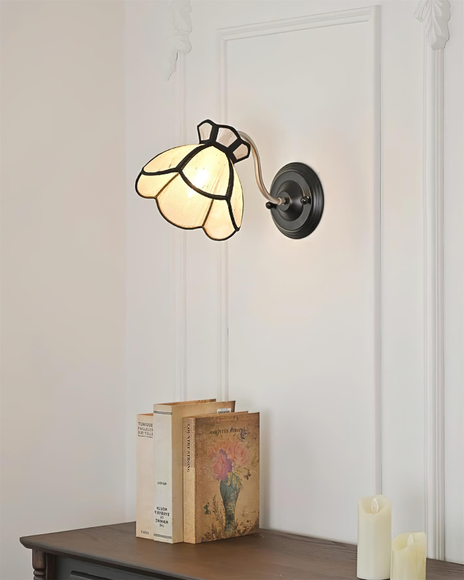 Alessio Wall Lamp Flowers Scallop - Letslighting