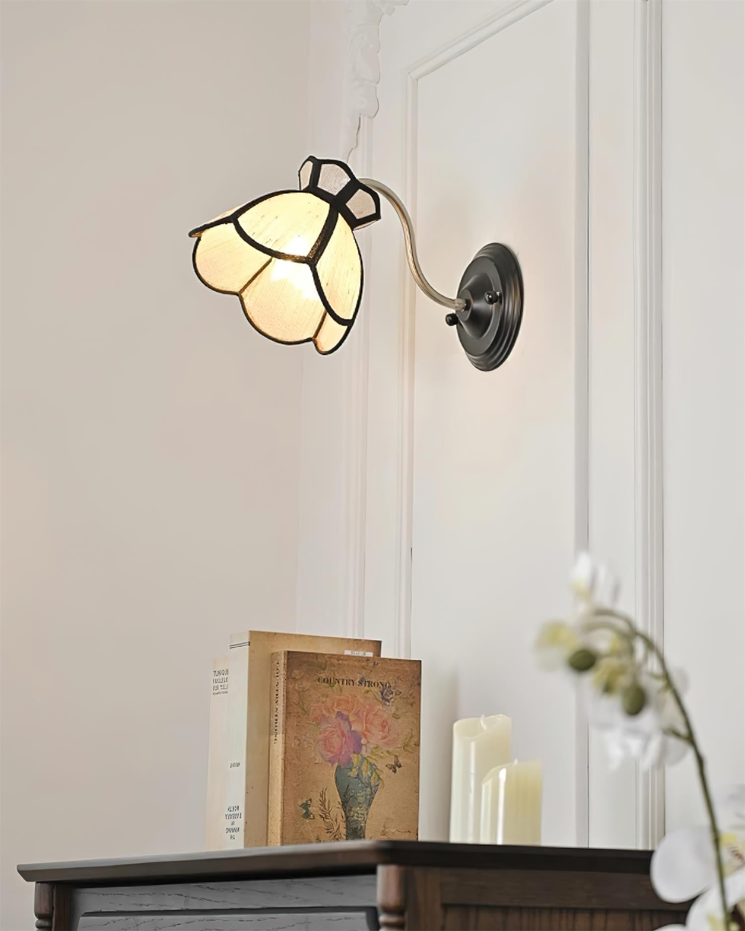 Alessio Wall Lamp Flowers Scallop - Letslighting