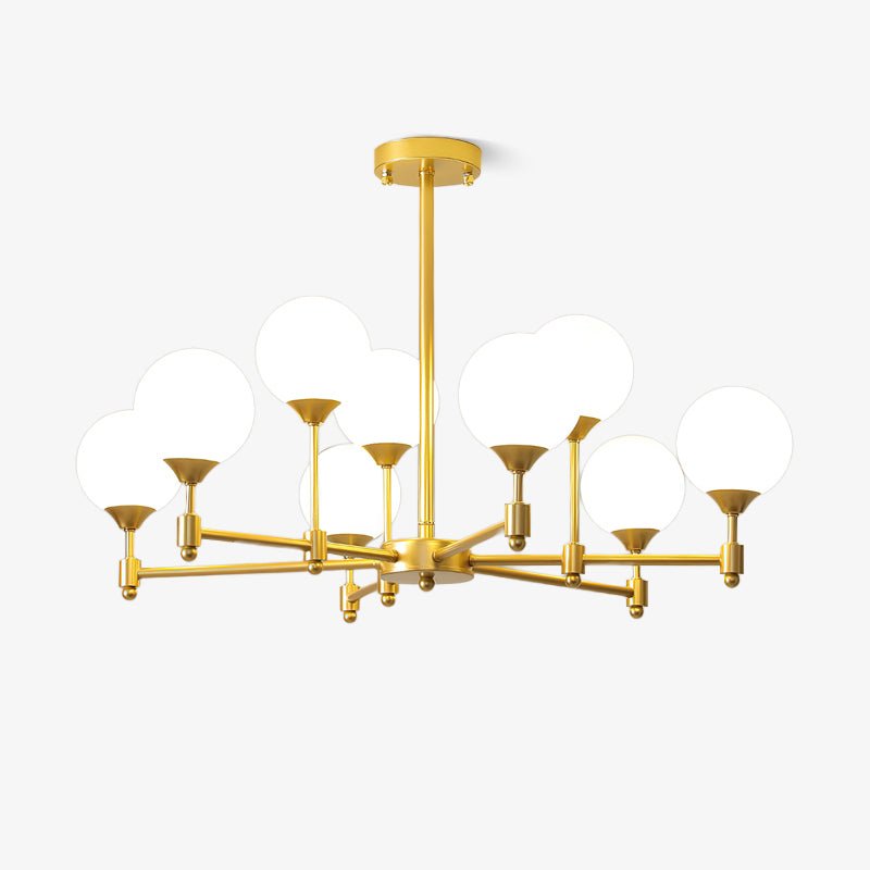 Solara Elegant Glass Chandelier - Letslighting
