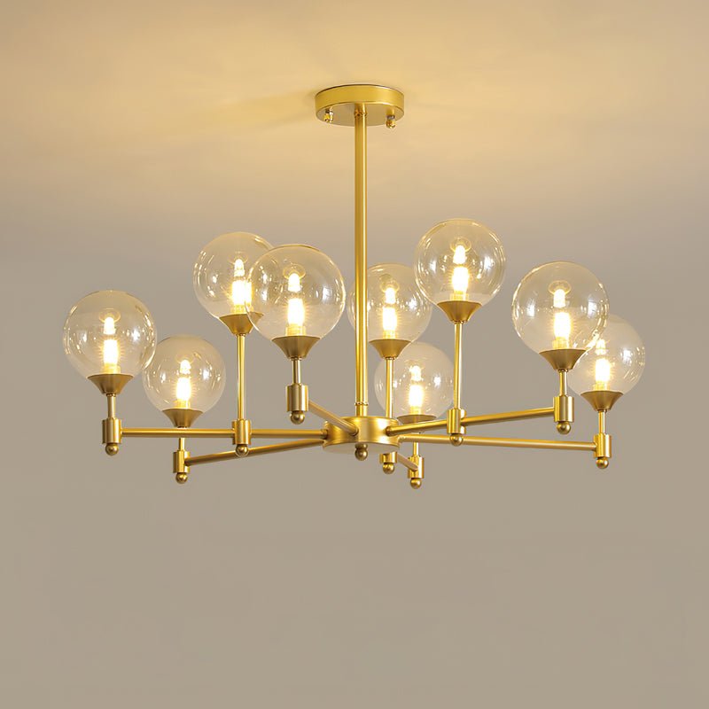 Solara Elegant Glass Chandelier - Letslighting