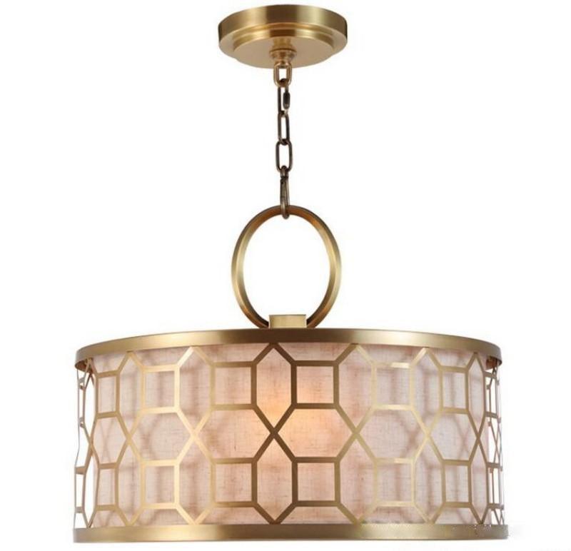 Arshaor Premium Elegance Round Copper Glass Pendant light - Letslighting