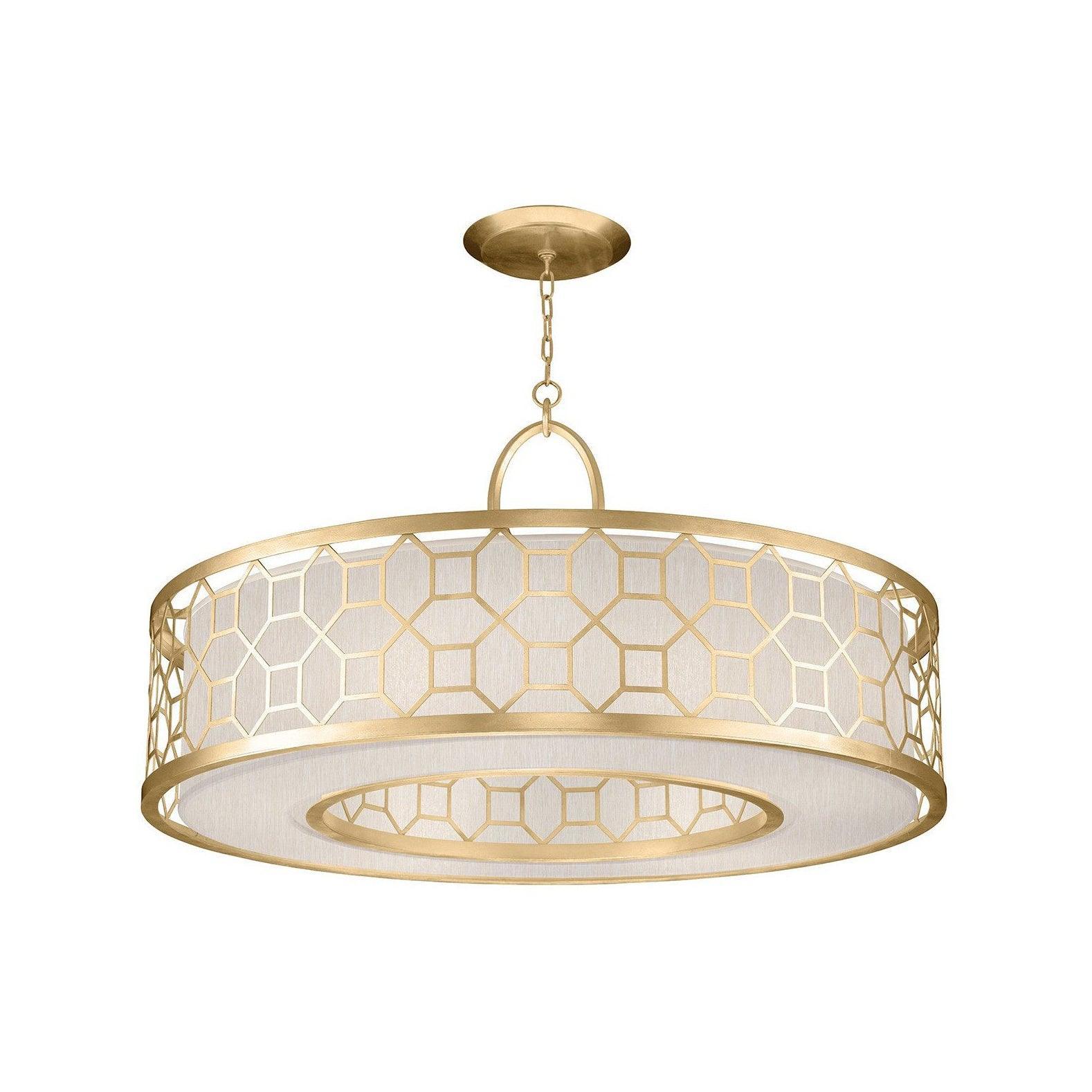 Arshaor Premium Elegance Round Copper Glass Pendant light - Letslighting