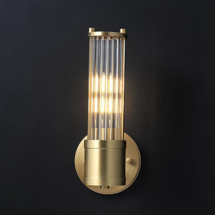 Vevenisra Nordic Art Cylinder Glass Wall Light - Letslighting