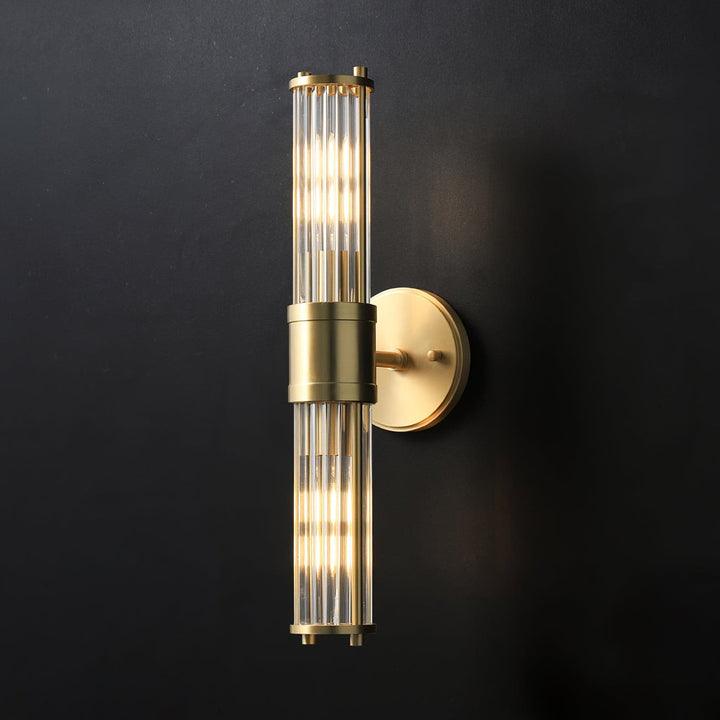 Vevenisra Nordic Art Cylinder Glass Wall Light - Letslighting