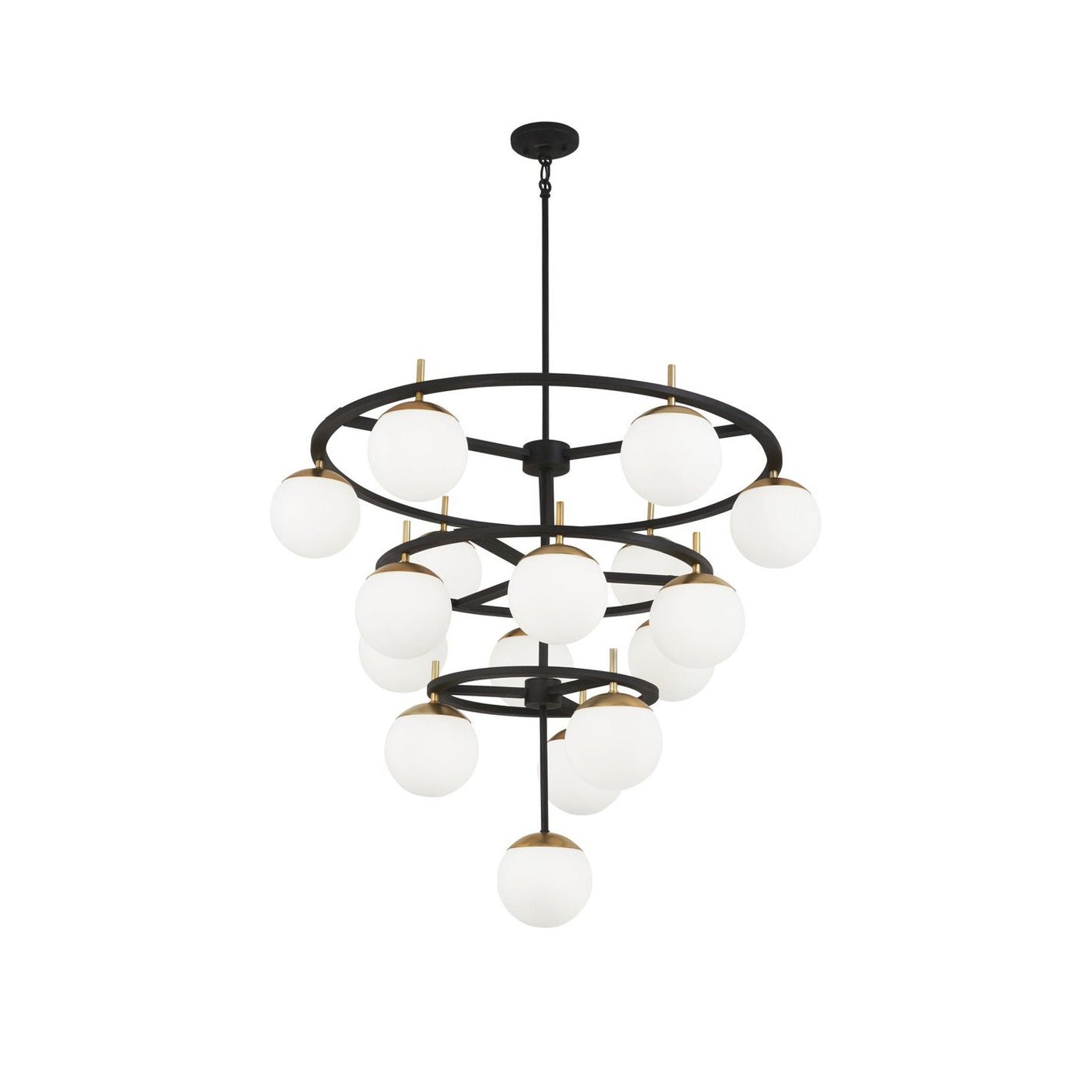 Ornuvyn Modern Minimalist Glass Chandelier - Letslighting
