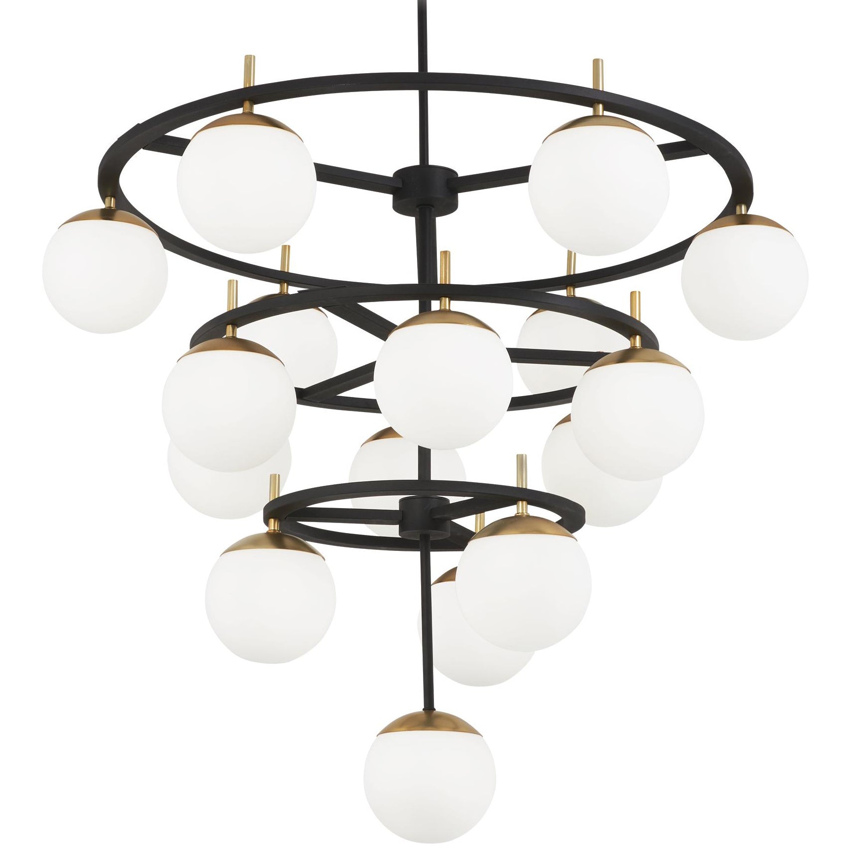 Ornuvyn Modern Minimalist Glass Chandelier - Letslighting